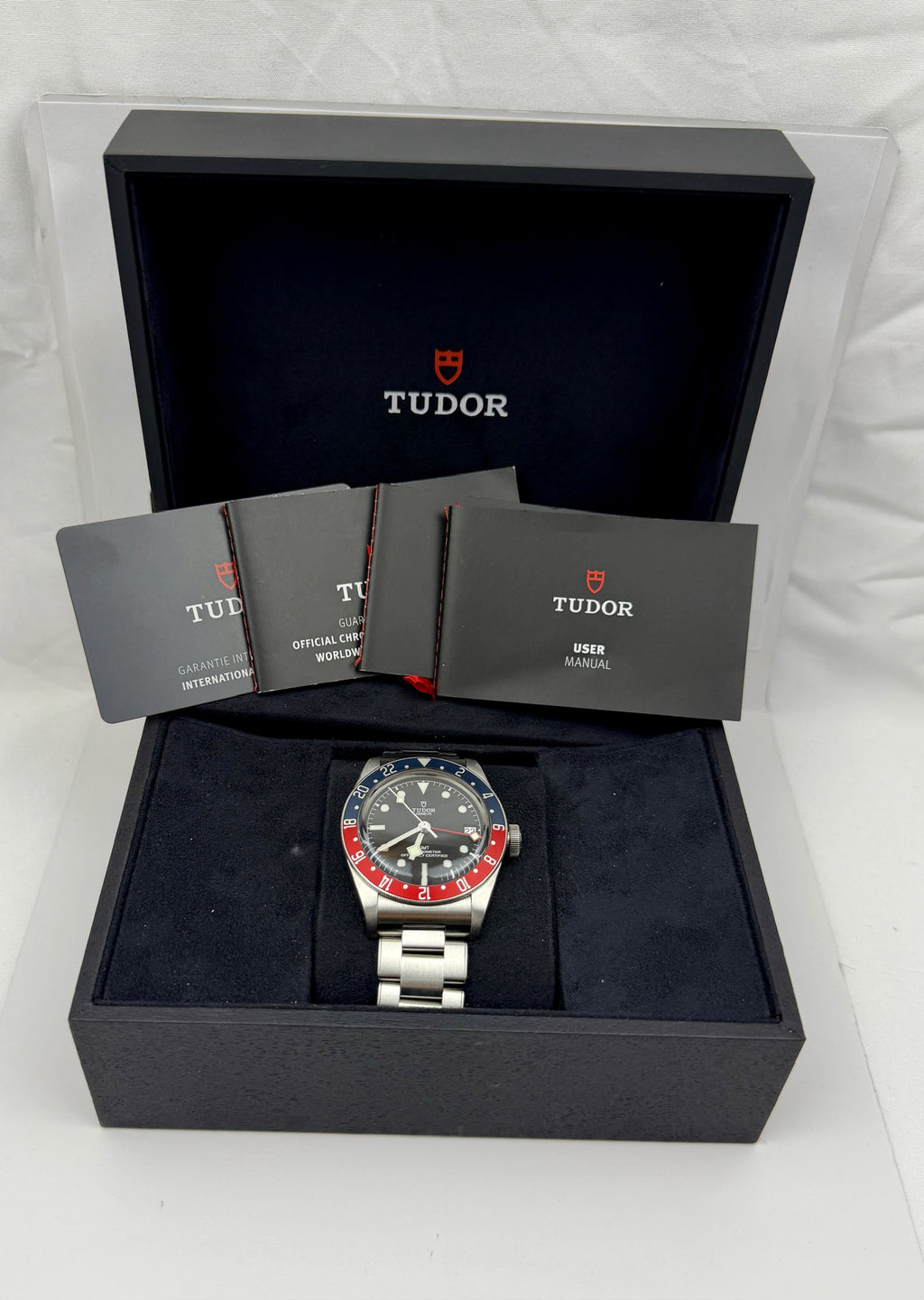 Case #255 — Tudor Black Bay GMT “Pepsi”  Ref. M79830RB-0001