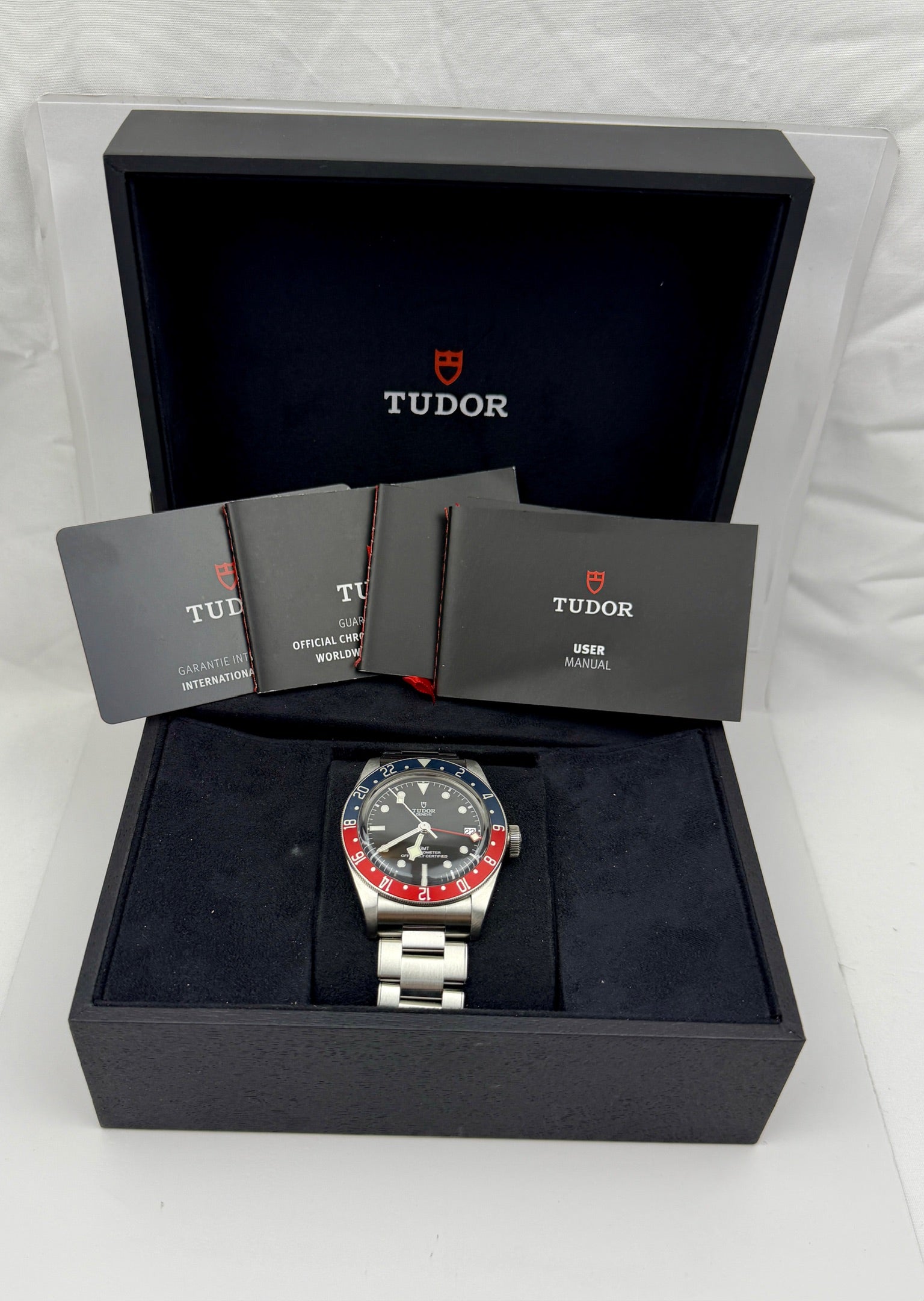 Case #255 — Tudor Black Bay GMT “Pepsi”  Ref. M79830RB-0001