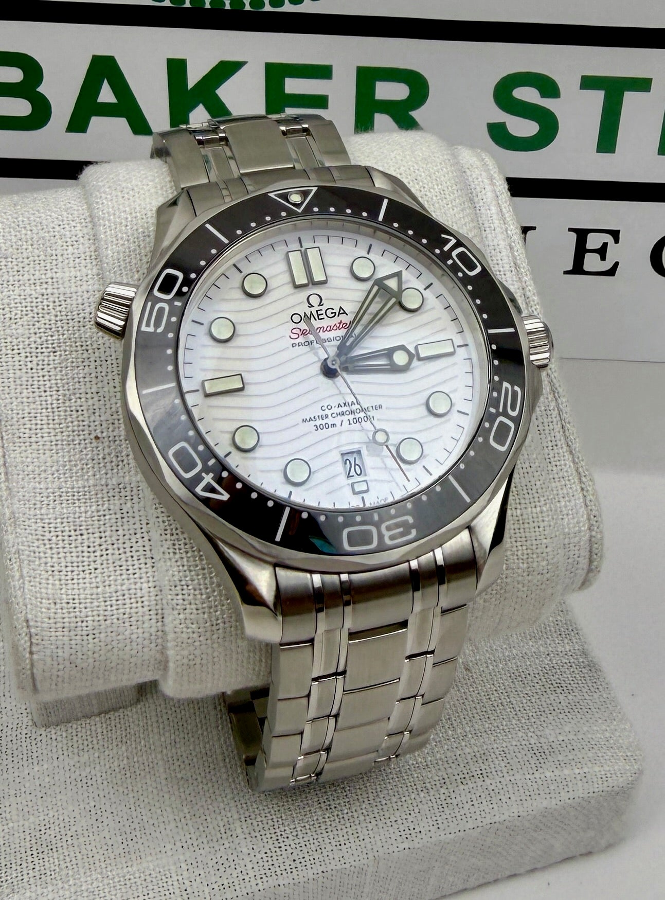 Case #235 — Omega Seamaster Professional 300M White  Ref. 210.30.42.20.04.001