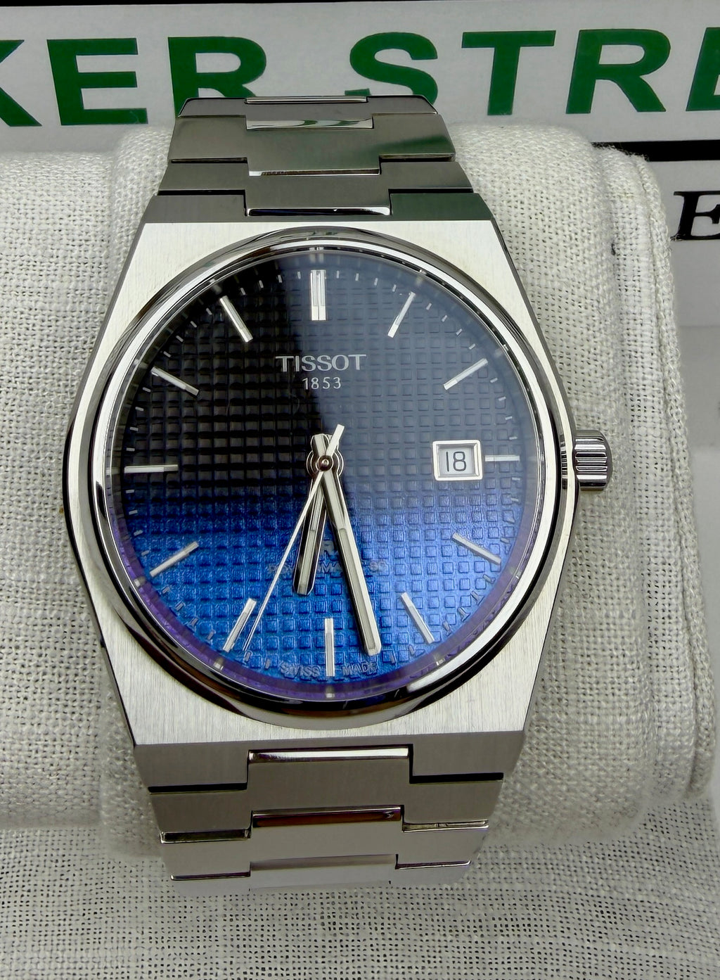 Case #315— Tissot PRX Powermatic 80 Blue Gradient Dial  Ref. T137.407.11.051.01