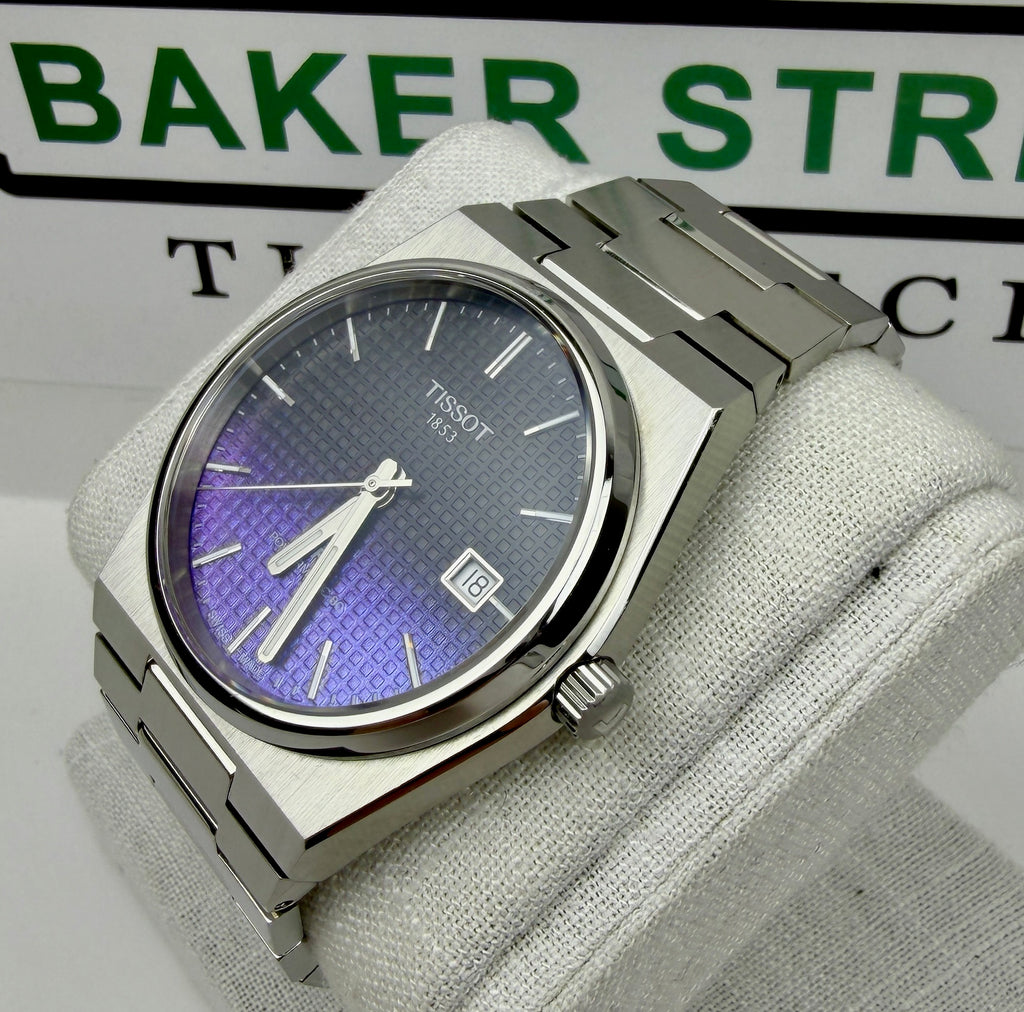 Case #315— Tissot PRX Powermatic 80 Blue Gradient Dial  Ref. T137.407.11.051.01