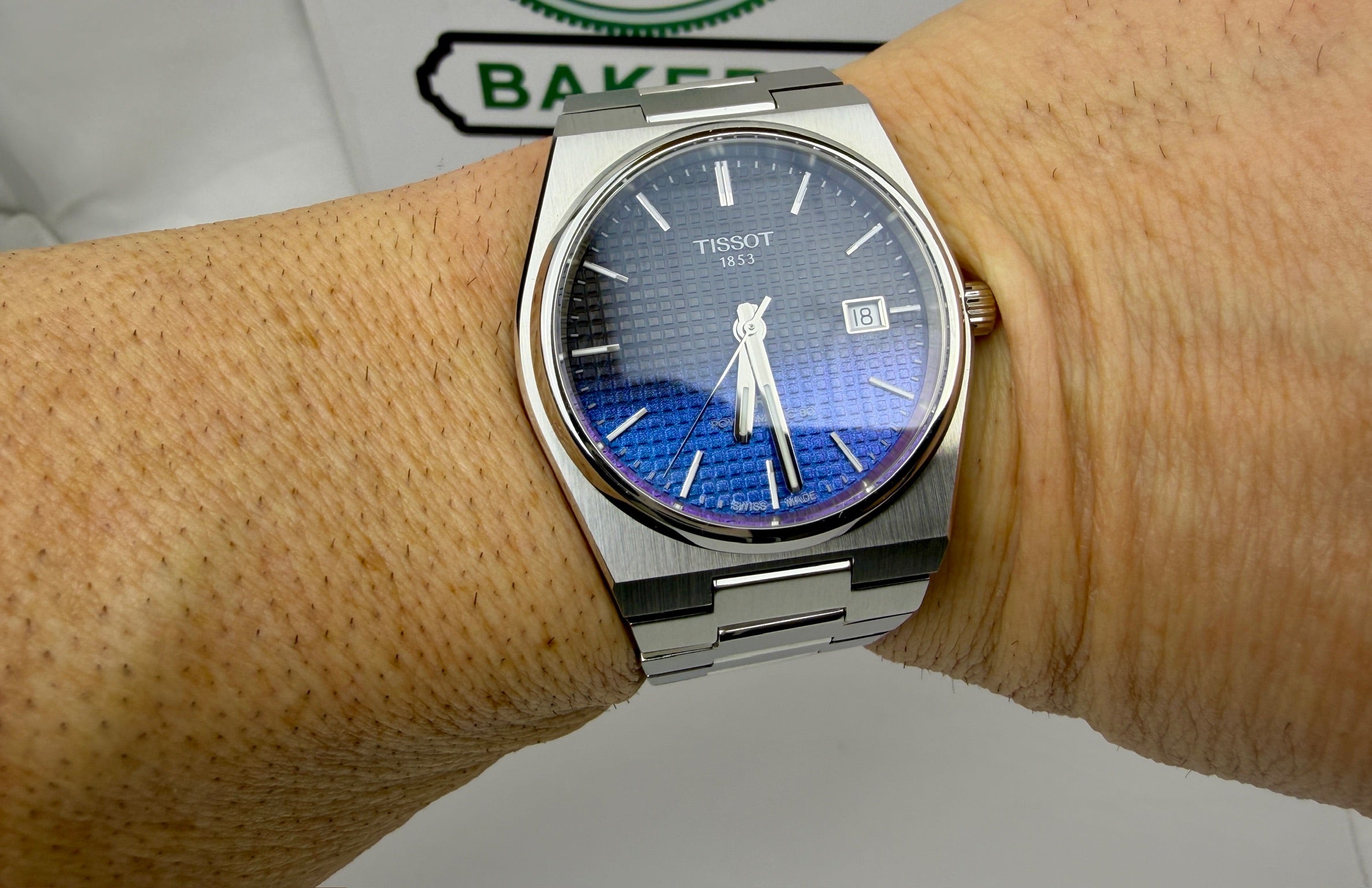 Case #315— Tissot PRX Powermatic 80 Blue Gradient Dial  Ref. T137.407.11.051.01
