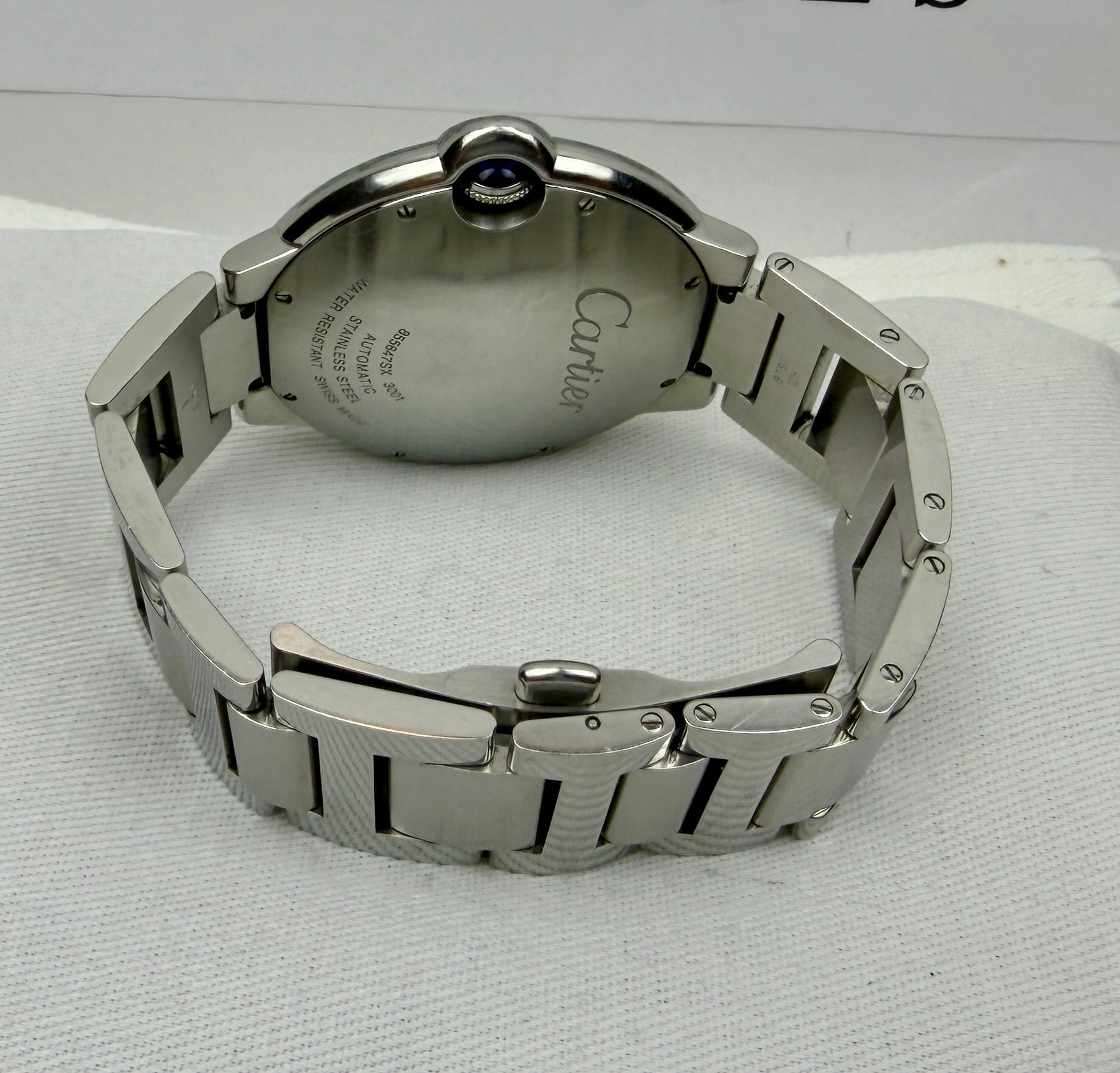 Case #256 — Cartier Ballon Bleu 42mm Automatic  Ref. W69012z4
