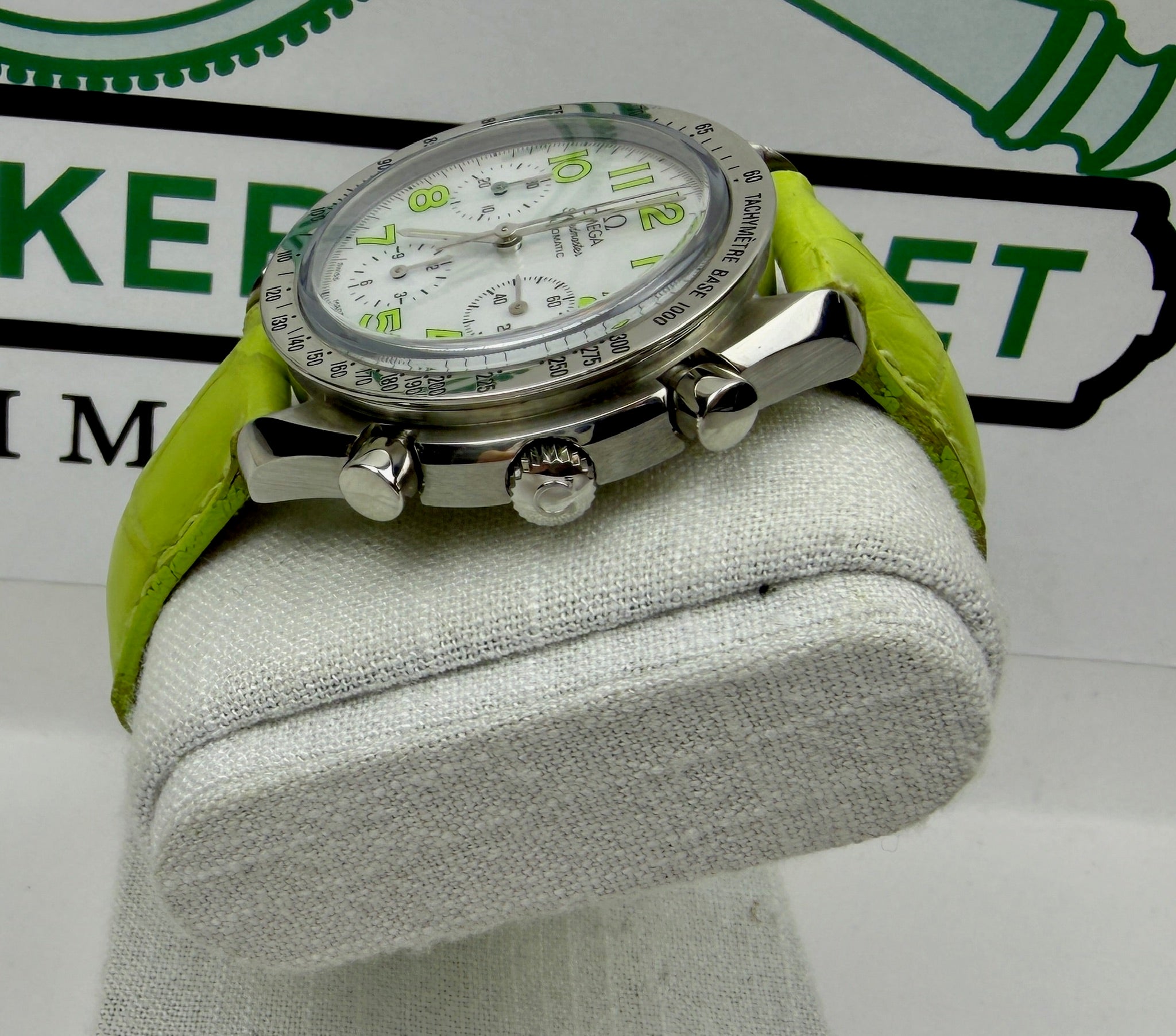 Case #262 — Omega Speedmaster Reduced Green  Ref. 3815.70.36