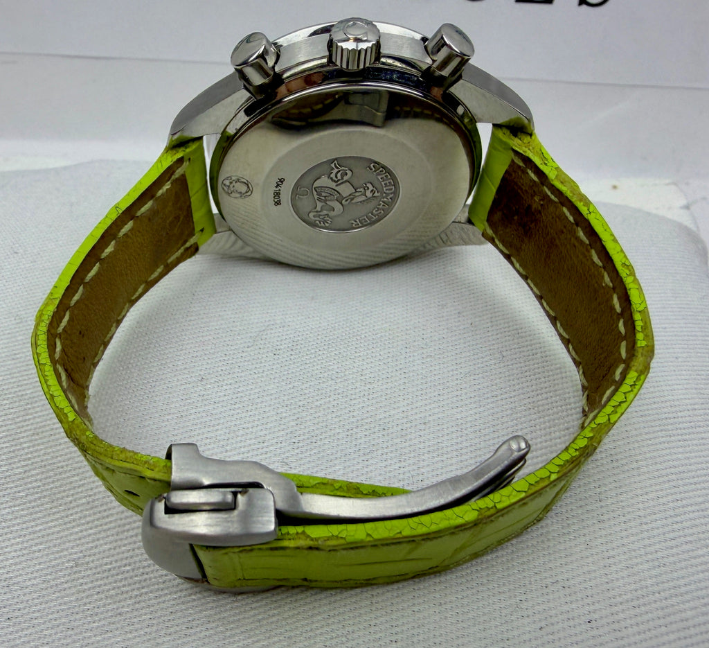 Case #262 — Omega Speedmaster Reduced Green  Ref. 3815.70.36