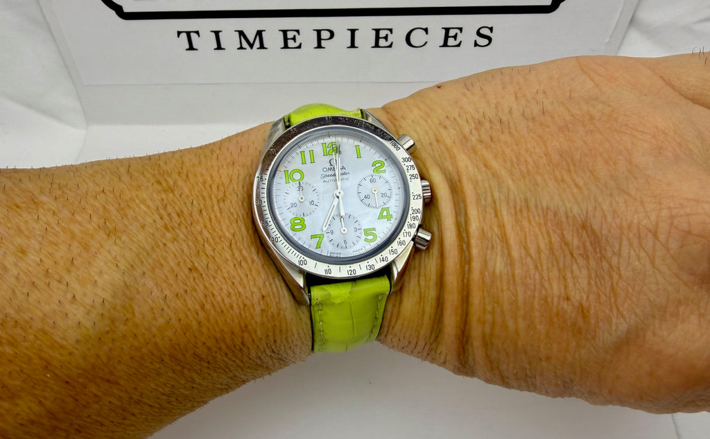 Case #262 — Omega Speedmaster Reduced Green  Ref. 3815.70.36
