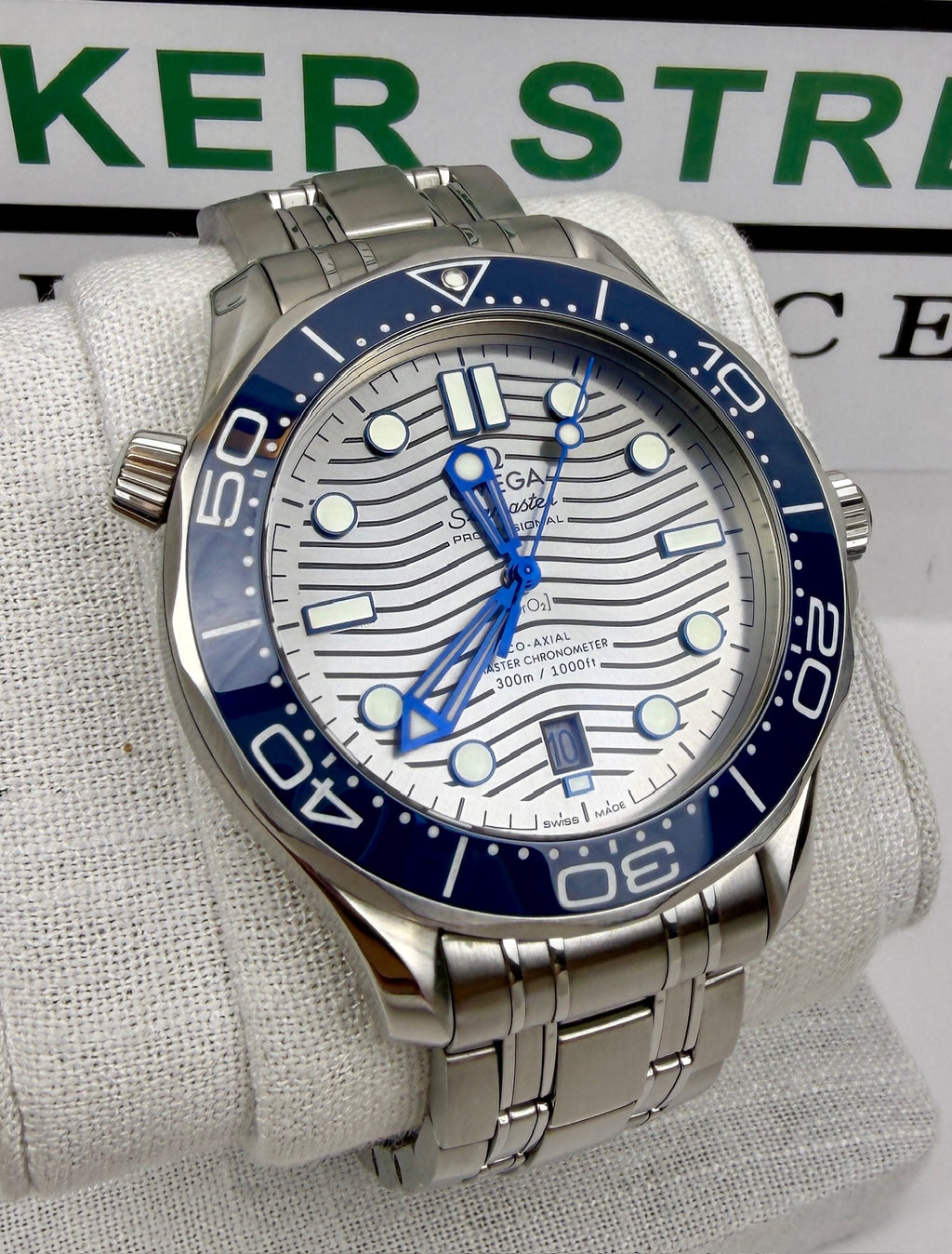 Case #271 — Omega Seamaster Diver 300M “Grey Wave Dial”  Ref. 210.30.42.20.06.001