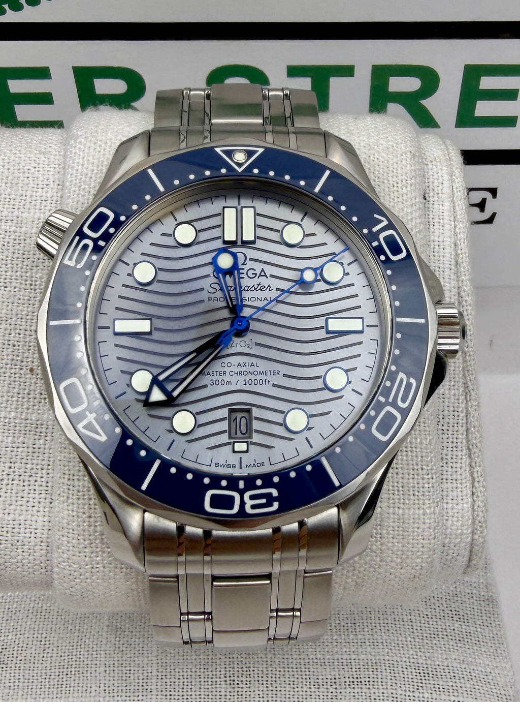 Case #271 — Omega Seamaster Diver 300M “Grey Wave Dial”  Ref. 210.30.42.20.06.001