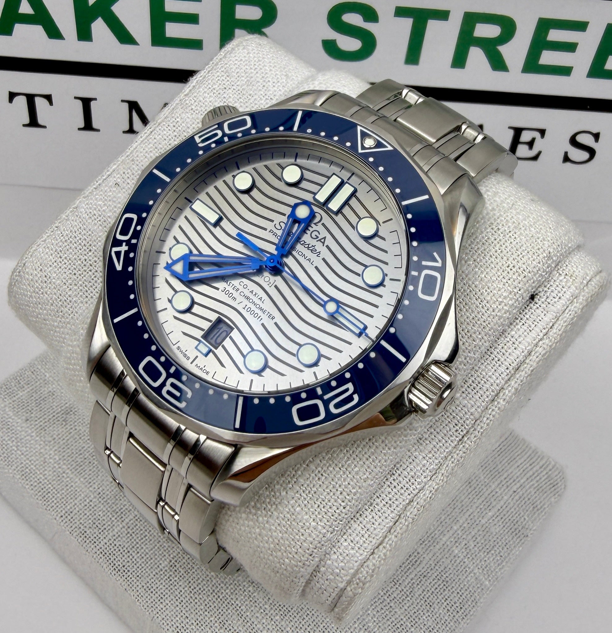 Case #271 — Omega Seamaster Diver 300M “Grey Wave Dial”  Ref. 210.30.42.20.06.001
