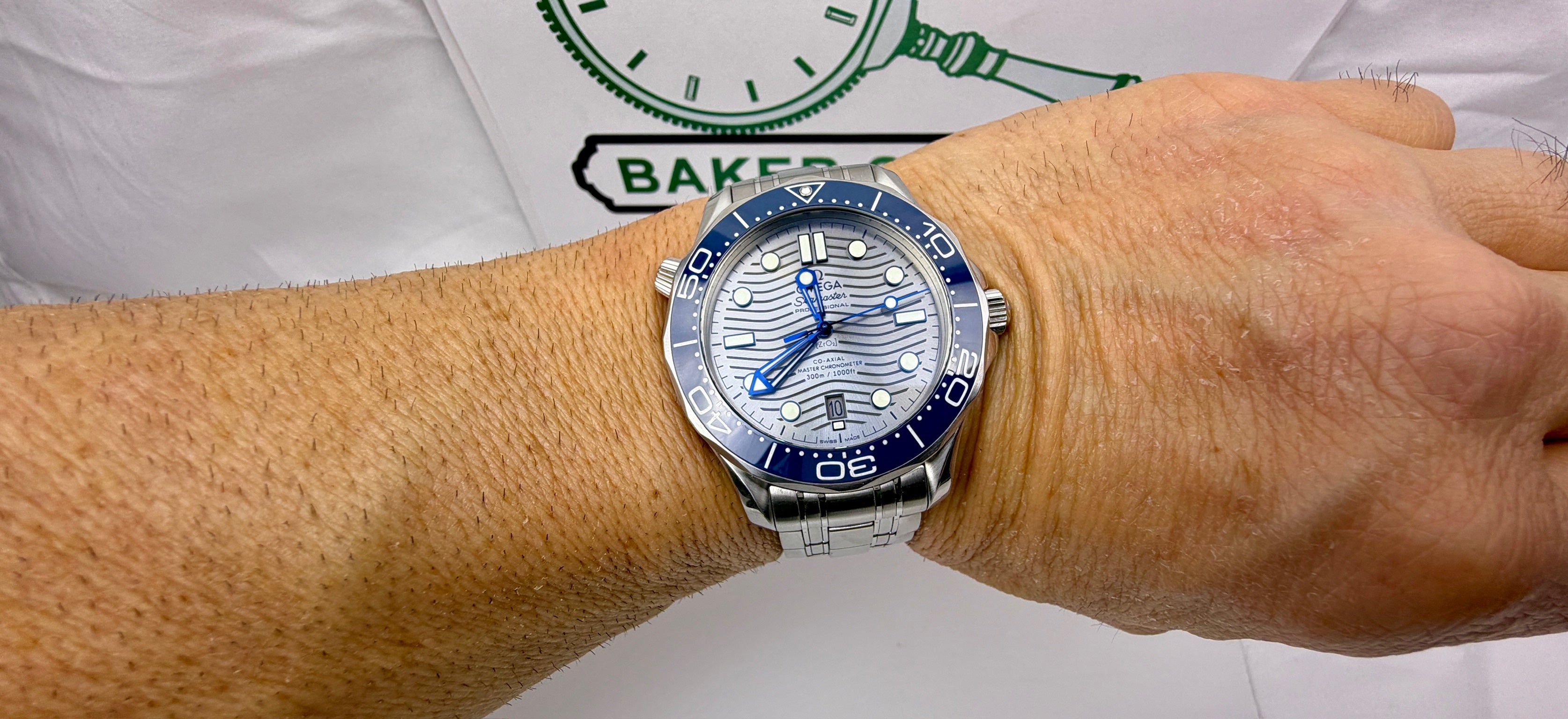 Case #271 — Omega Seamaster Diver 300M “Grey Wave Dial”  Ref. 210.30.42.20.06.001