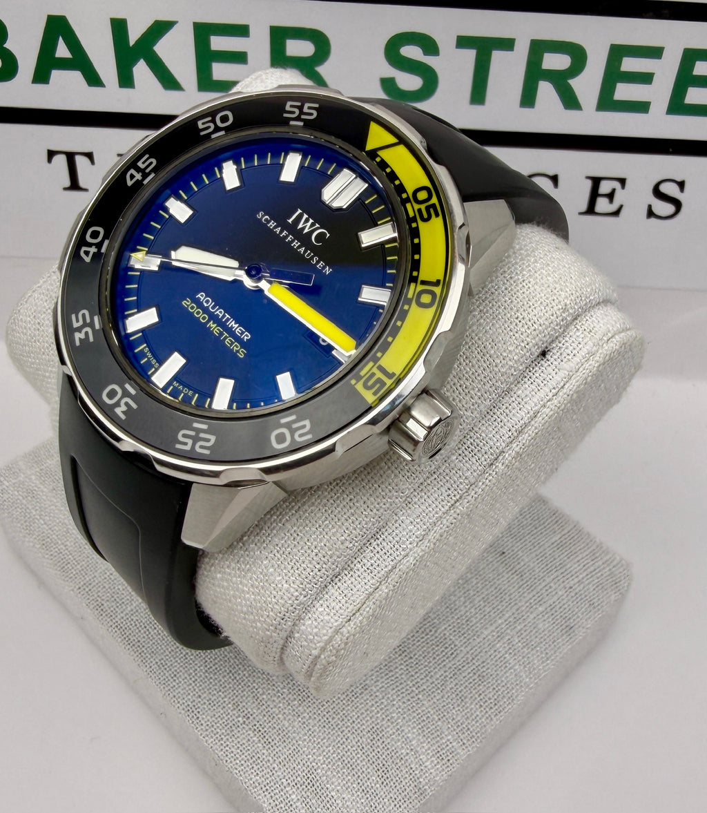 Case #264 — IWC Aquatimer Automatic Yellow Dial  Ref. Iw356806