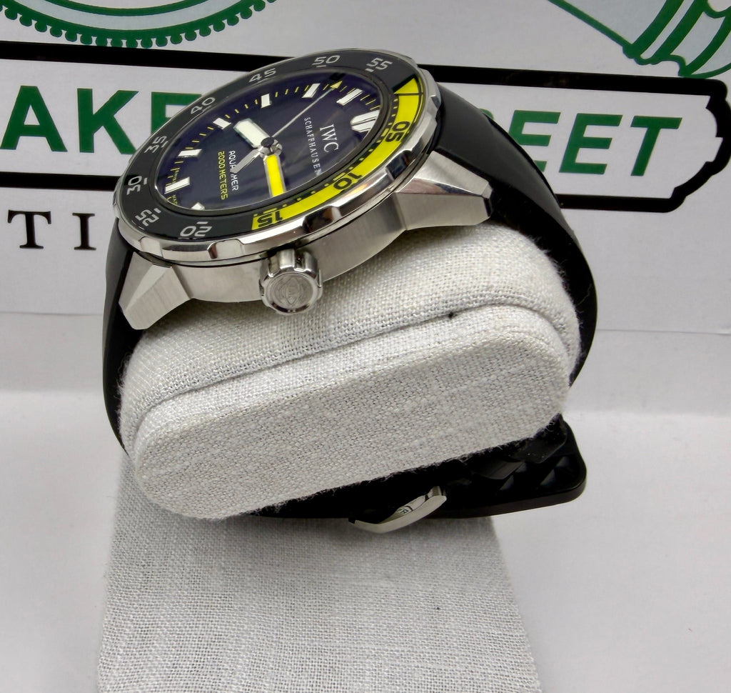 Case #264 — IWC Aquatimer Automatic Yellow Dial  Ref. Iw356806