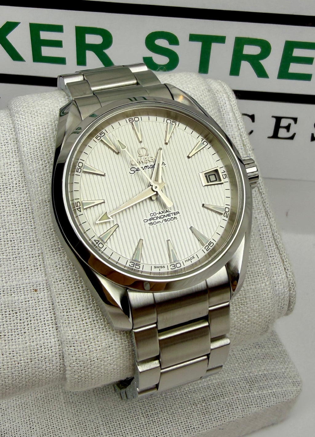 Case #275 — Omega Seamaster Aqua Terra 38.5mm White Dial  Ref. 231.10.39.21.02.001