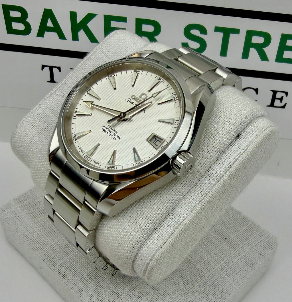 Case #275 — Omega Seamaster Aqua Terra 38.5mm White Dial  Ref. 231.10.39.21.02.001