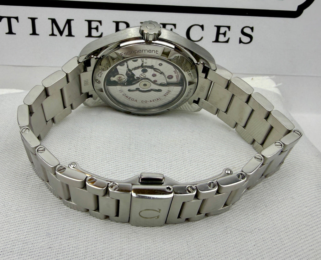 Case #275 — Omega Seamaster Aqua Terra 38.5mm White Dial  Ref. 231.10.39.21.02.001