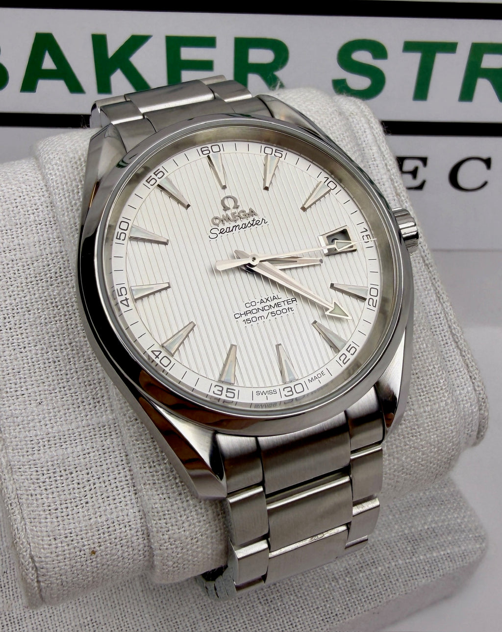 Case #279 — Omega Seamaster Aqua Terra 41.5mm White Dial  Ref. 231.10.42.21.02.001