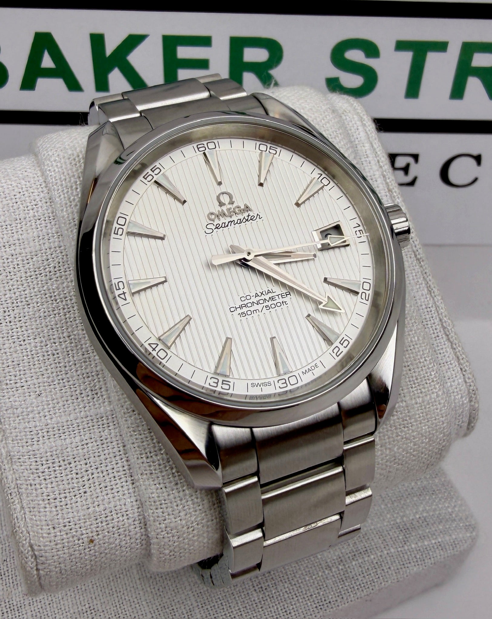 Case #279 — Omega Seamaster Aqua Terra 41.5mm White Dial  Ref. 231.10.42.21.02.001