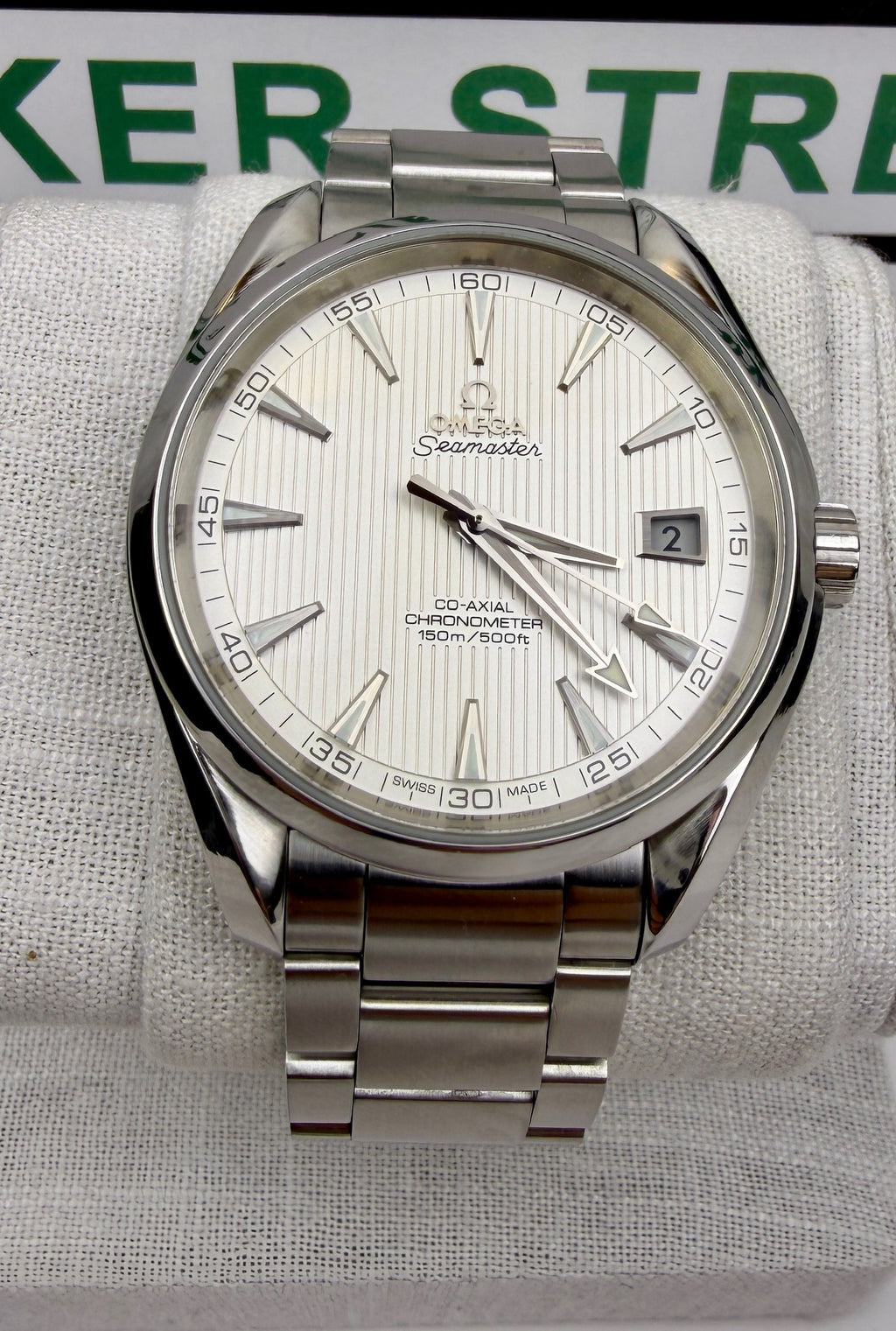 Case #279 — Omega Seamaster Aqua Terra 41.5mm White Dial  Ref. 231.10.42.21.02.001