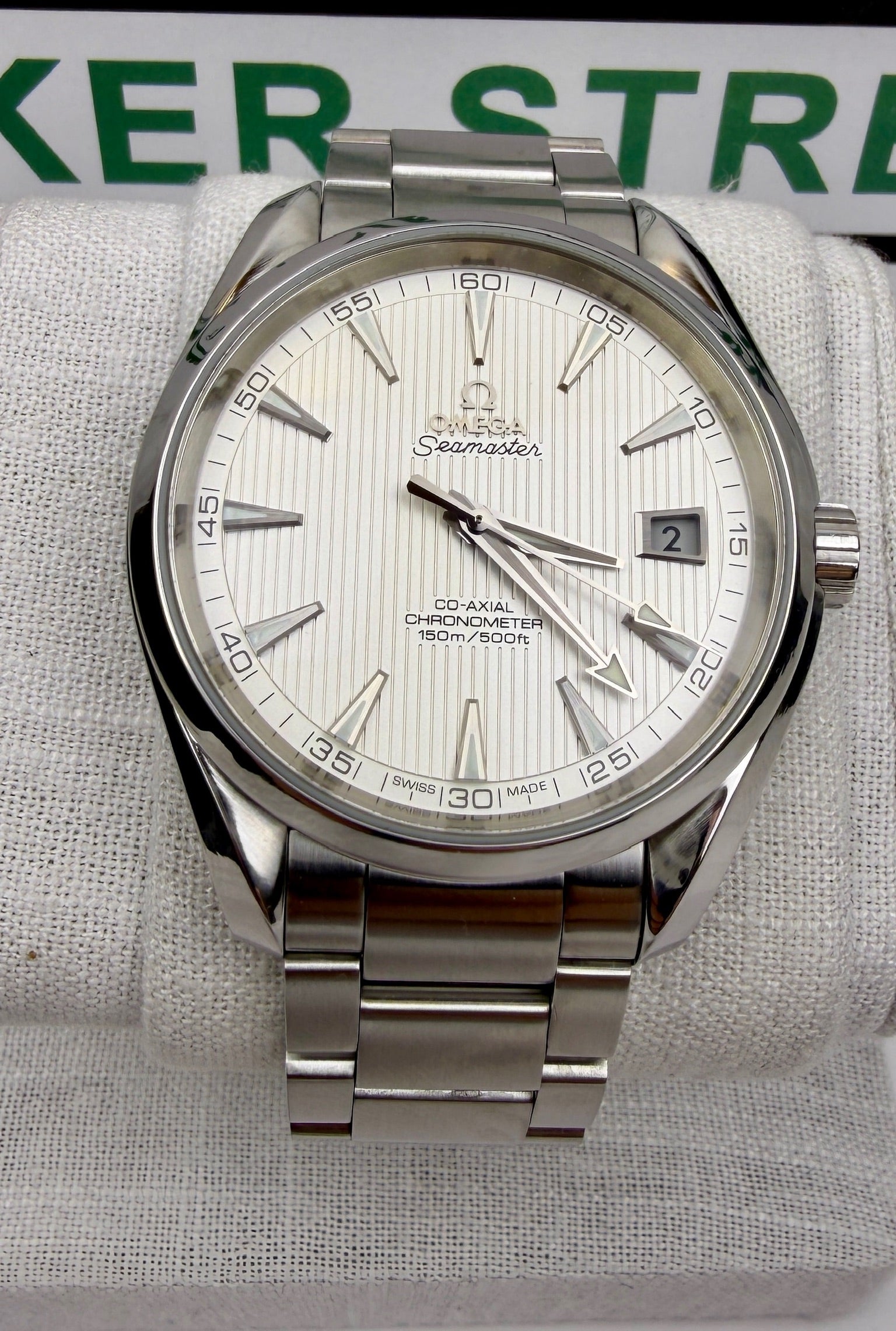 Case #279 — Omega Seamaster Aqua Terra 41.5mm White Dial  Ref. 231.10.42.21.02.001