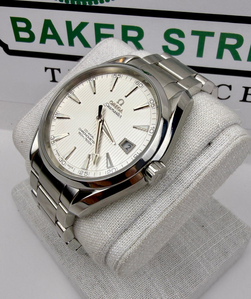 Case #279 — Omega Seamaster Aqua Terra 41.5mm White Dial  Ref. 231.10.42.21.02.001