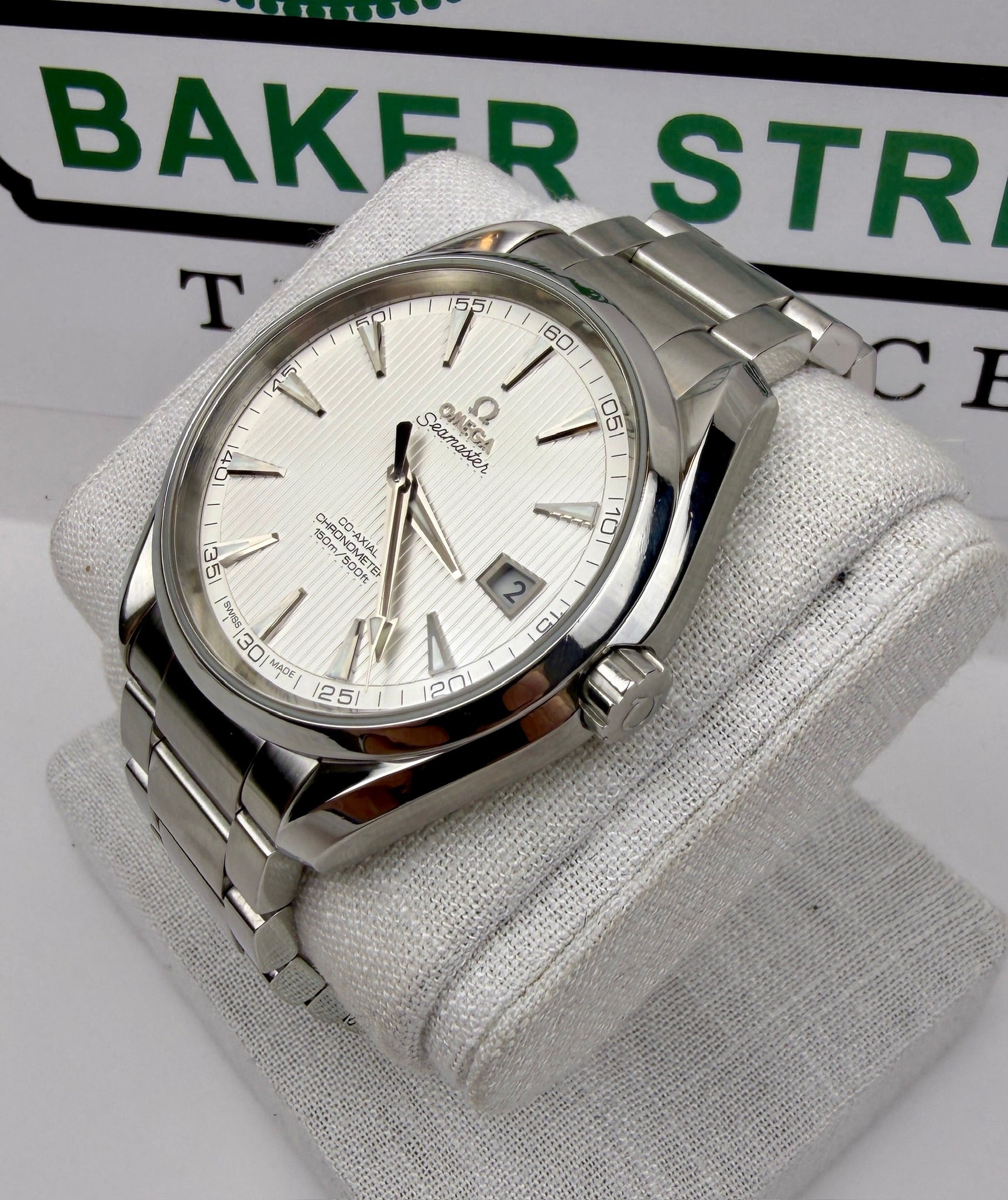 Case #279 — Omega Seamaster Aqua Terra 41.5mm White Dial  Ref. 231.10.42.21.02.001