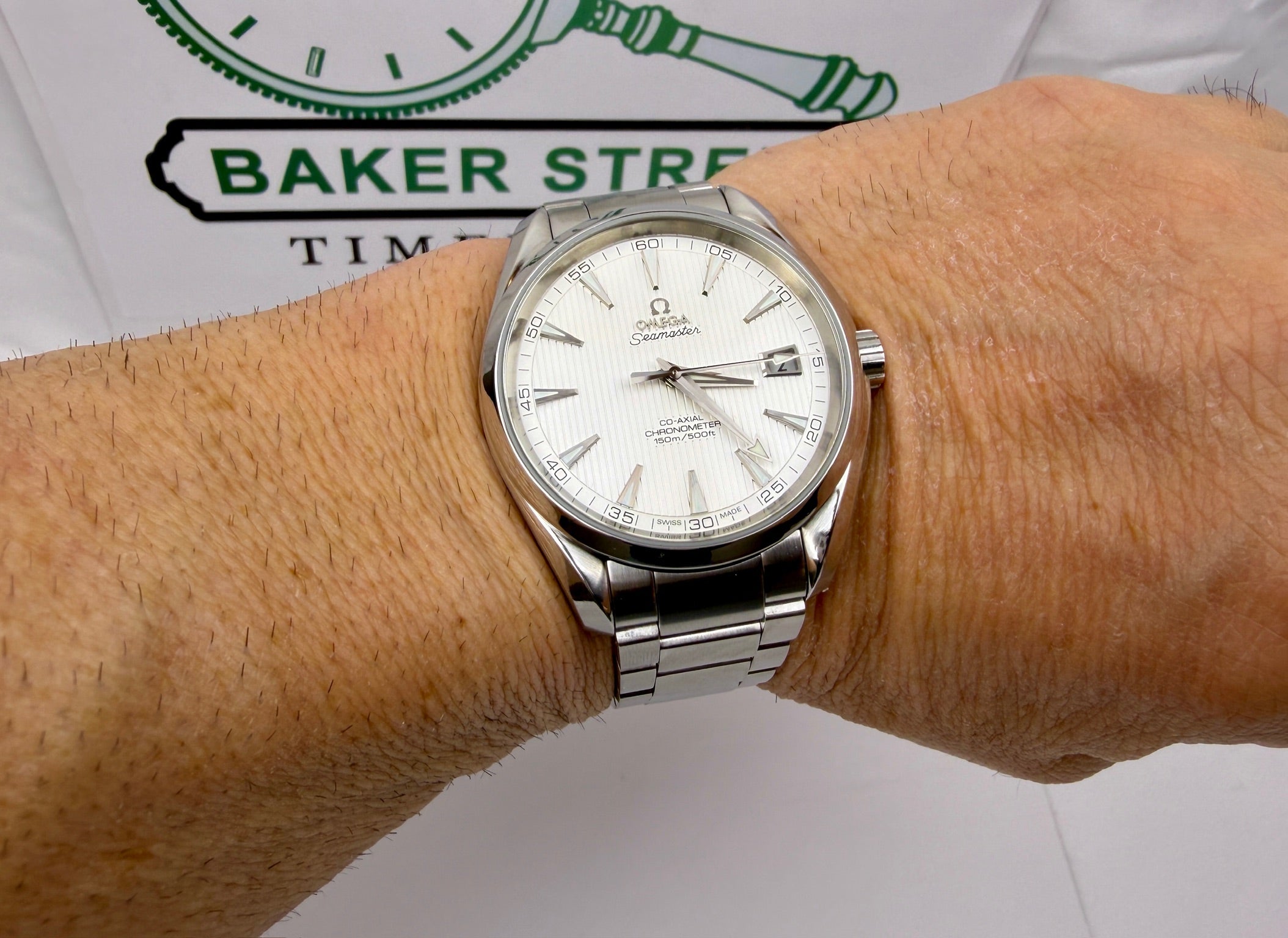 Case #279 — Omega Seamaster Aqua Terra 41.5mm White Dial  Ref. 231.10.42.21.02.001