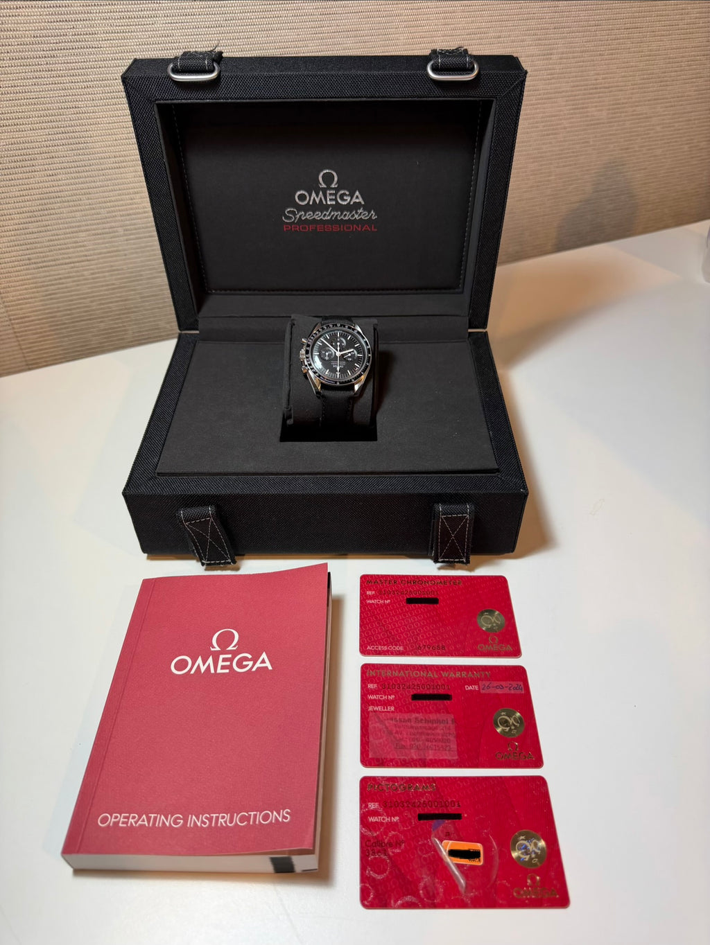 Case #170 — Omega Speedmaster Professional “Moonwatch” Ref. 310.32.42.50.01.001