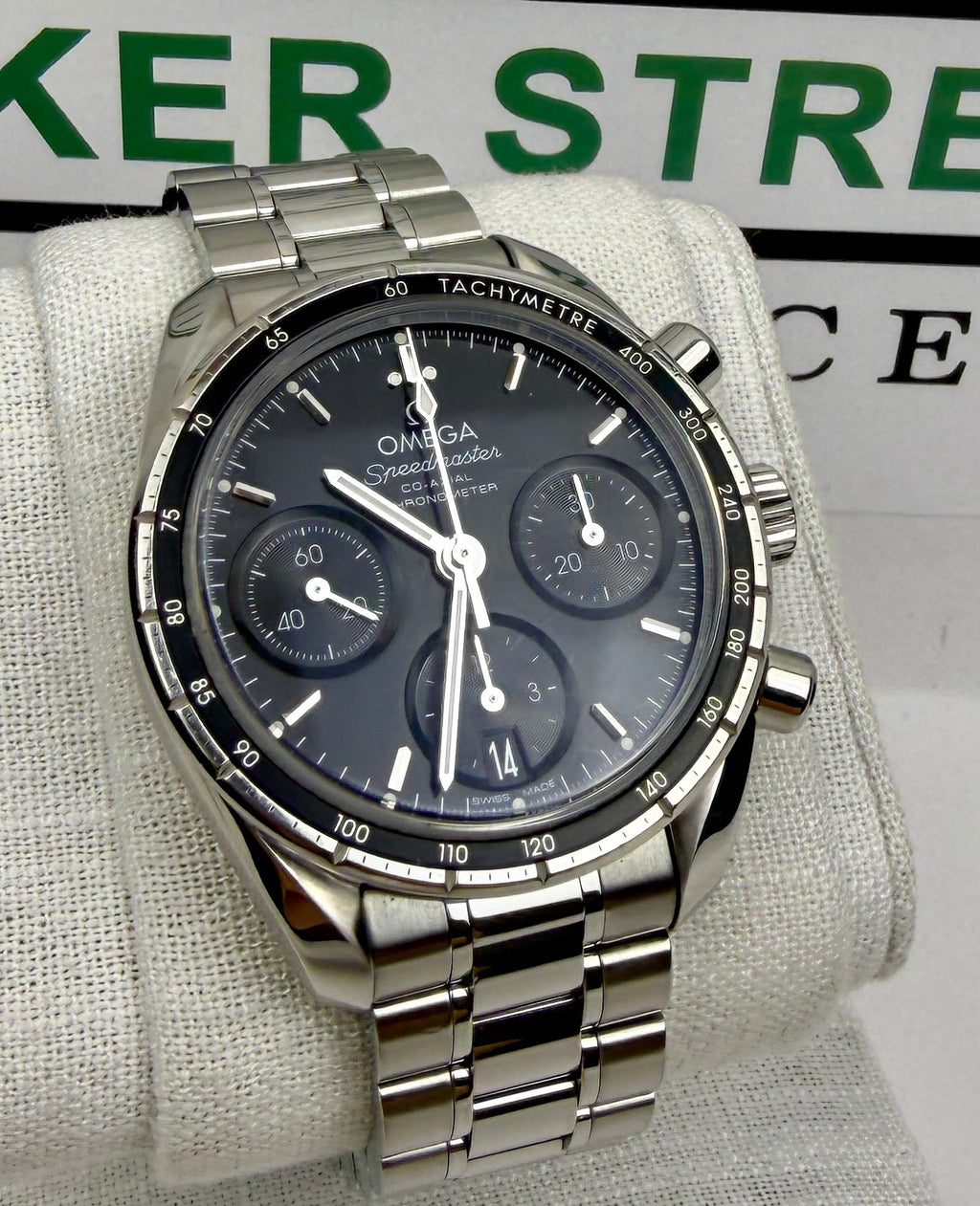 Case #284 — Omega Speedmaster 38  Ref. 324.30.38.50.01.001