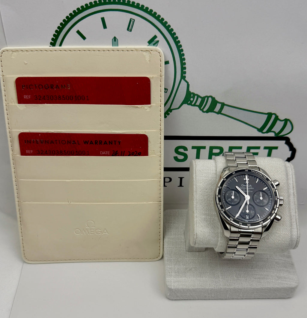 Case #284 — Omega Speedmaster 38  Ref. 324.30.38.50.01.001