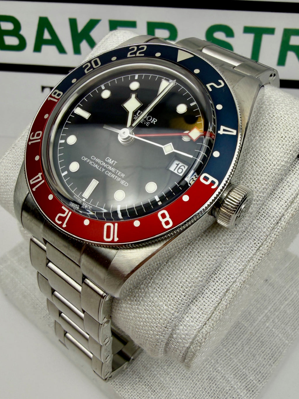 Case #285 — Tudor Black Bay GMT “Pepsi”  Ref. 79830RB
