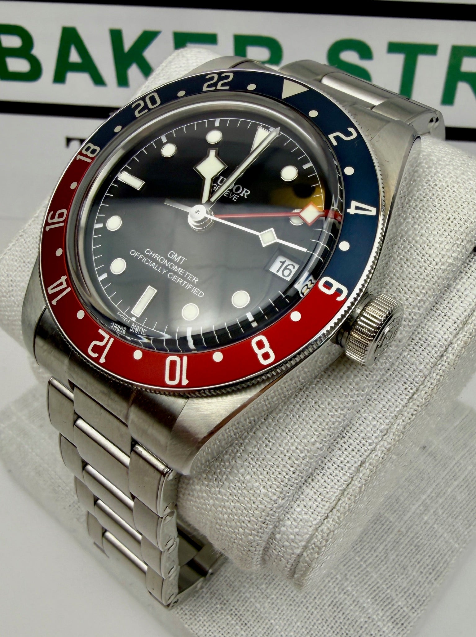 Case #285 — Tudor Black Bay GMT “Pepsi”  Ref. 79830RB
