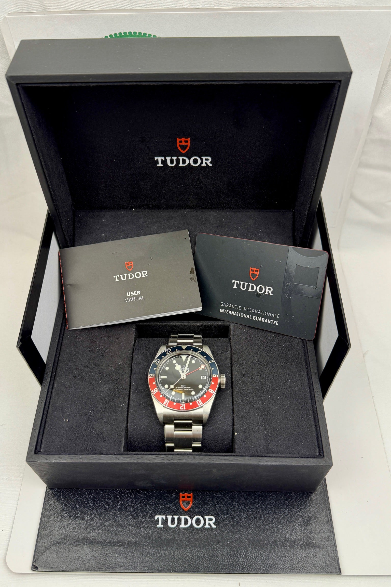 Case #285 — Tudor Black Bay GMT “Pepsi”  Ref. 79830RB