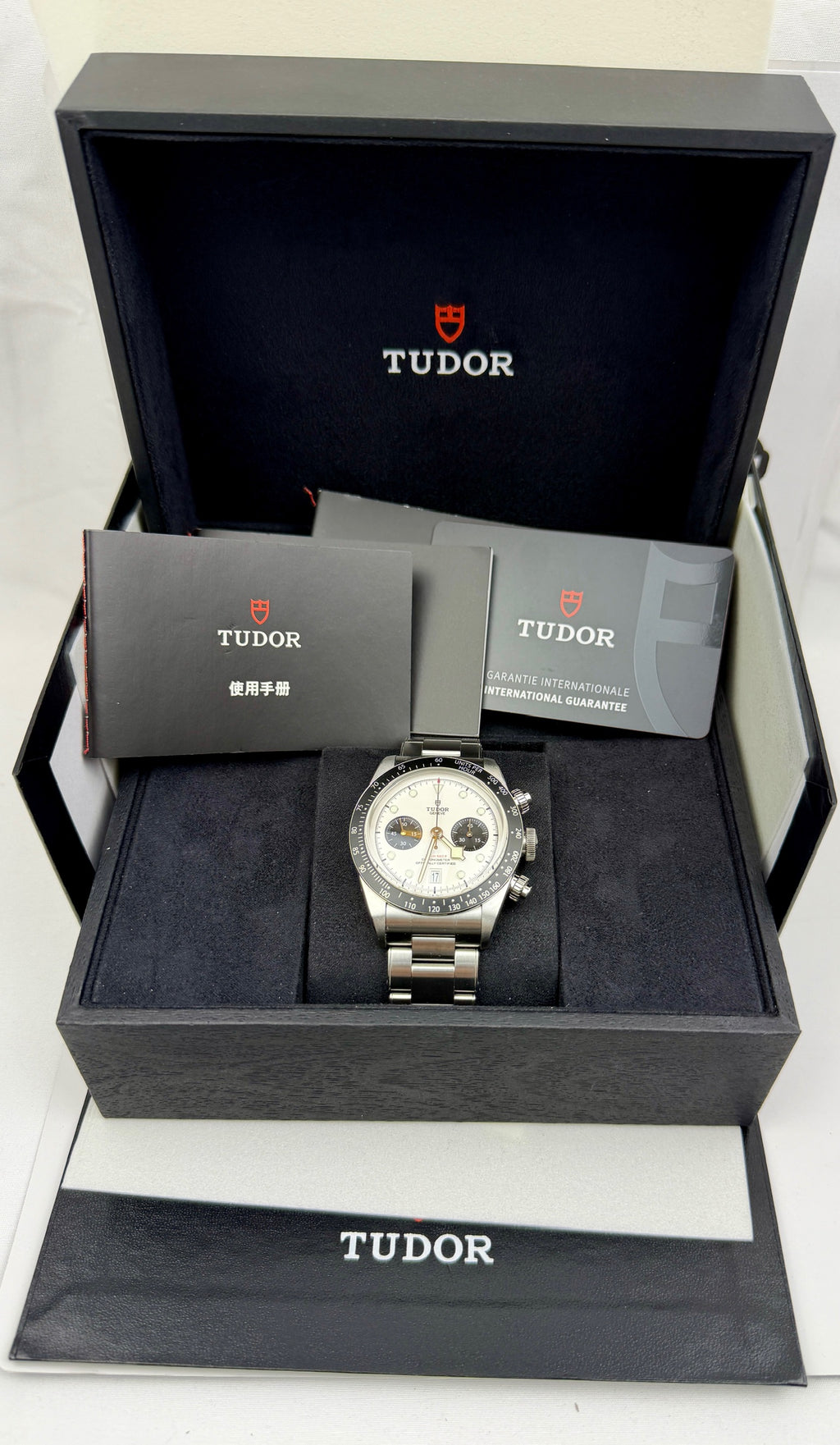 Case #286 — Tudor Black Bay Chronograph “Panda”  Ref. M79360N