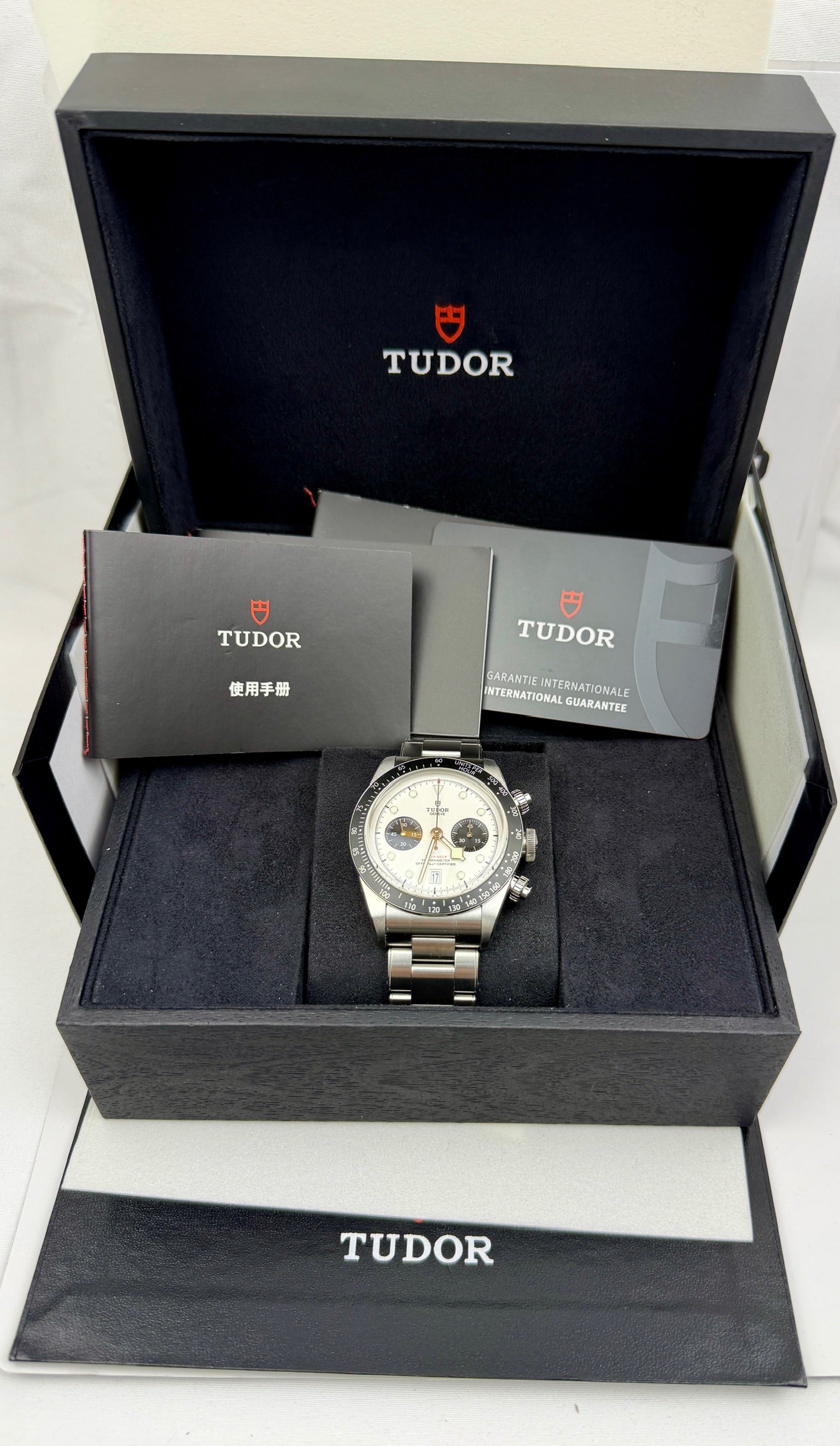 Case #286 — Tudor Black Bay Chronograph “Panda”  Ref. M79360N