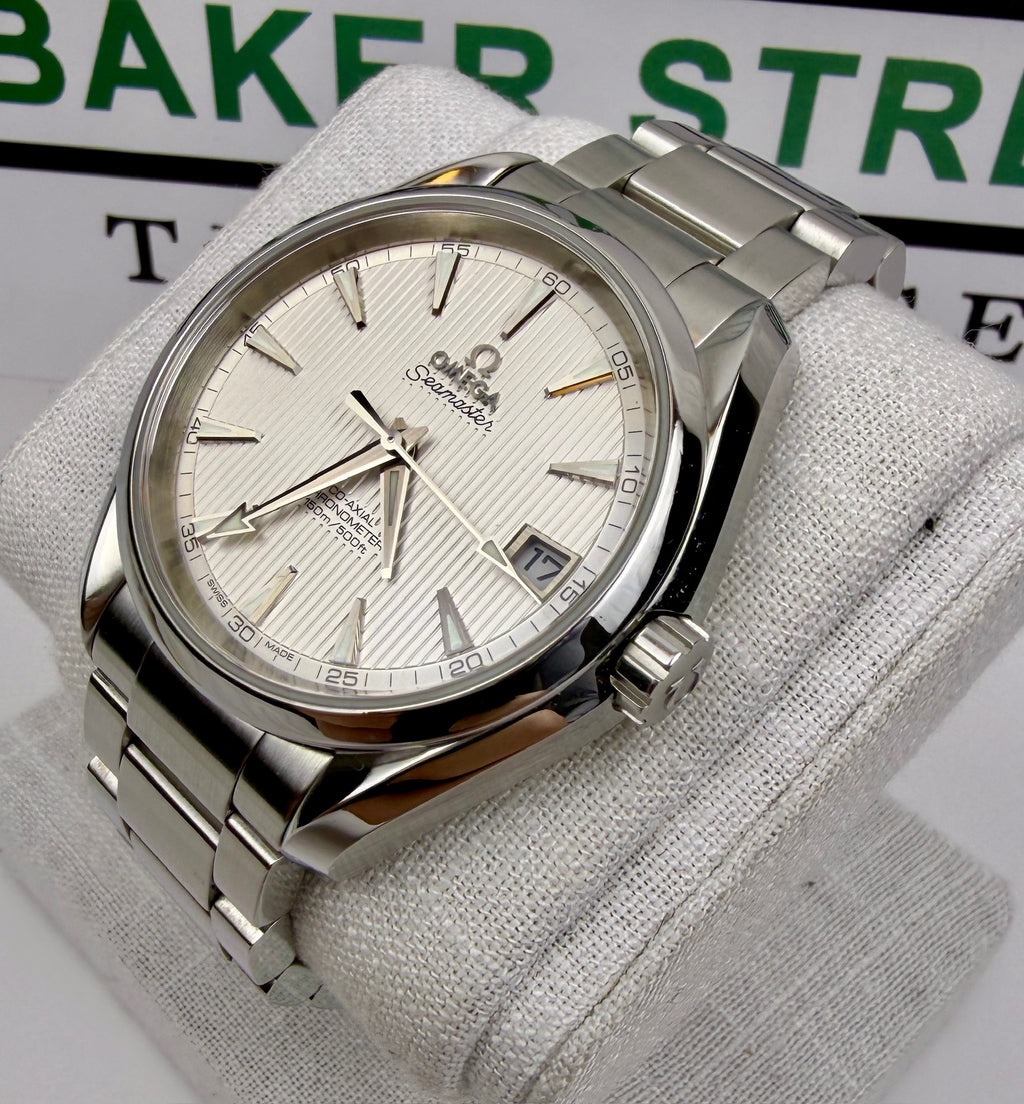 Case #287 — Omega Seamaster Aqua Terra 38.5mm White Dial  Ref. 231.10.39.21.02.001