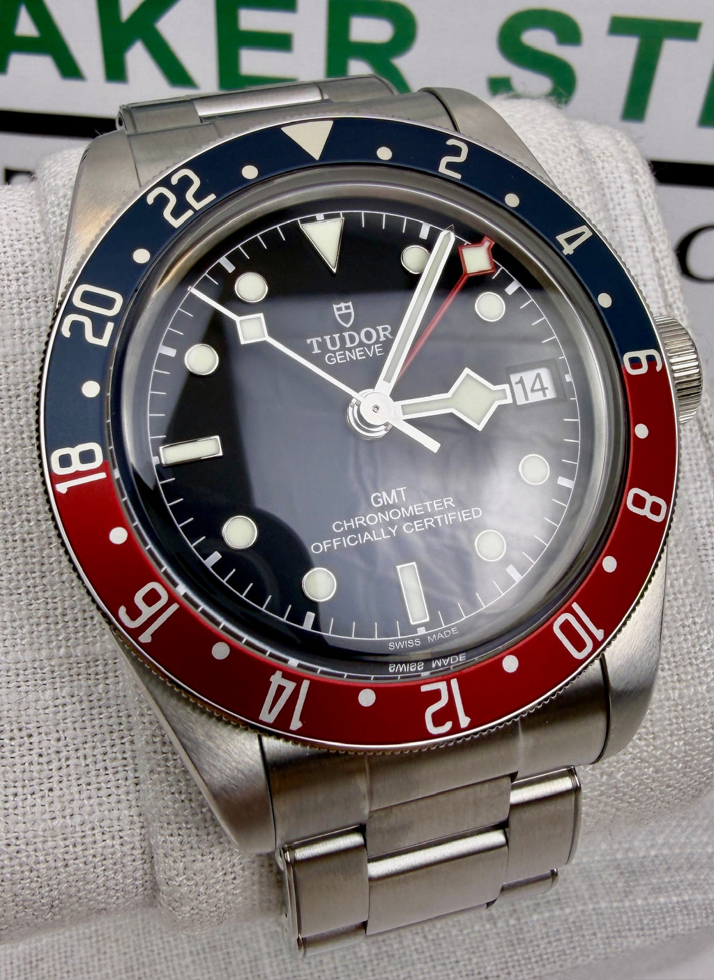 Case #297 — Tudor Black Bay GMT “Pepsi”  Ref. 79830RB