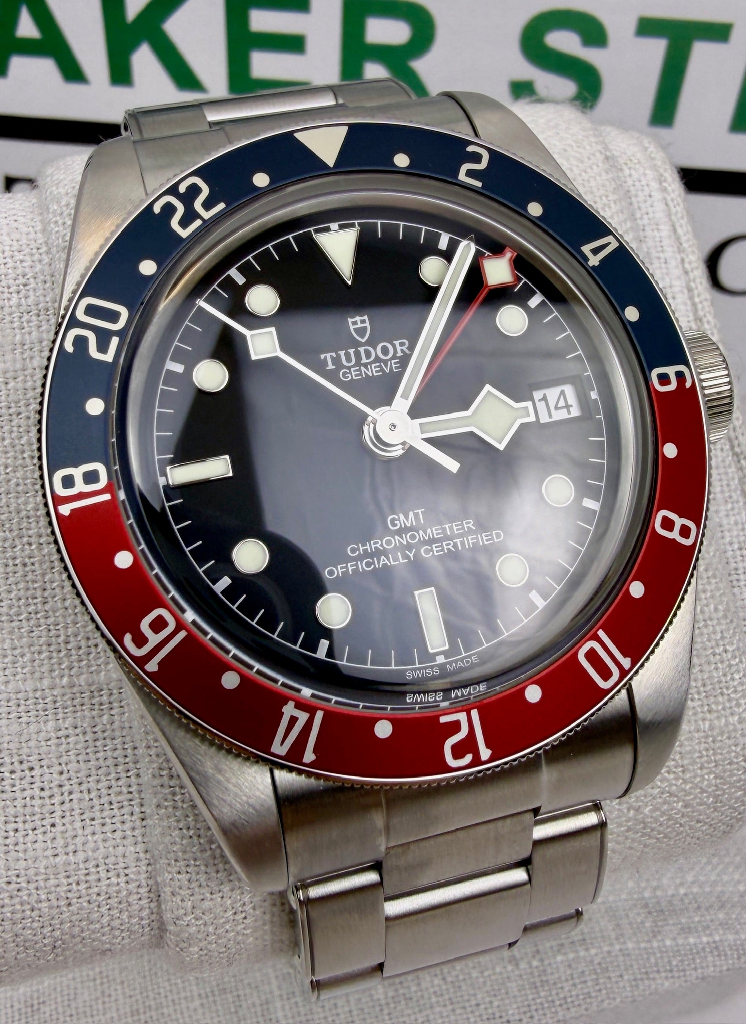 Case #297 — Tudor Black Bay GMT “Pepsi”  Ref. 79830RB