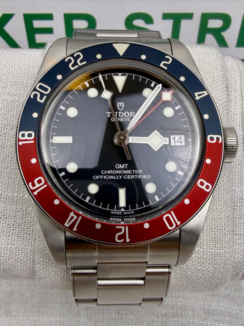 Case #297 — Tudor Black Bay GMT “Pepsi”  Ref. 79830RB