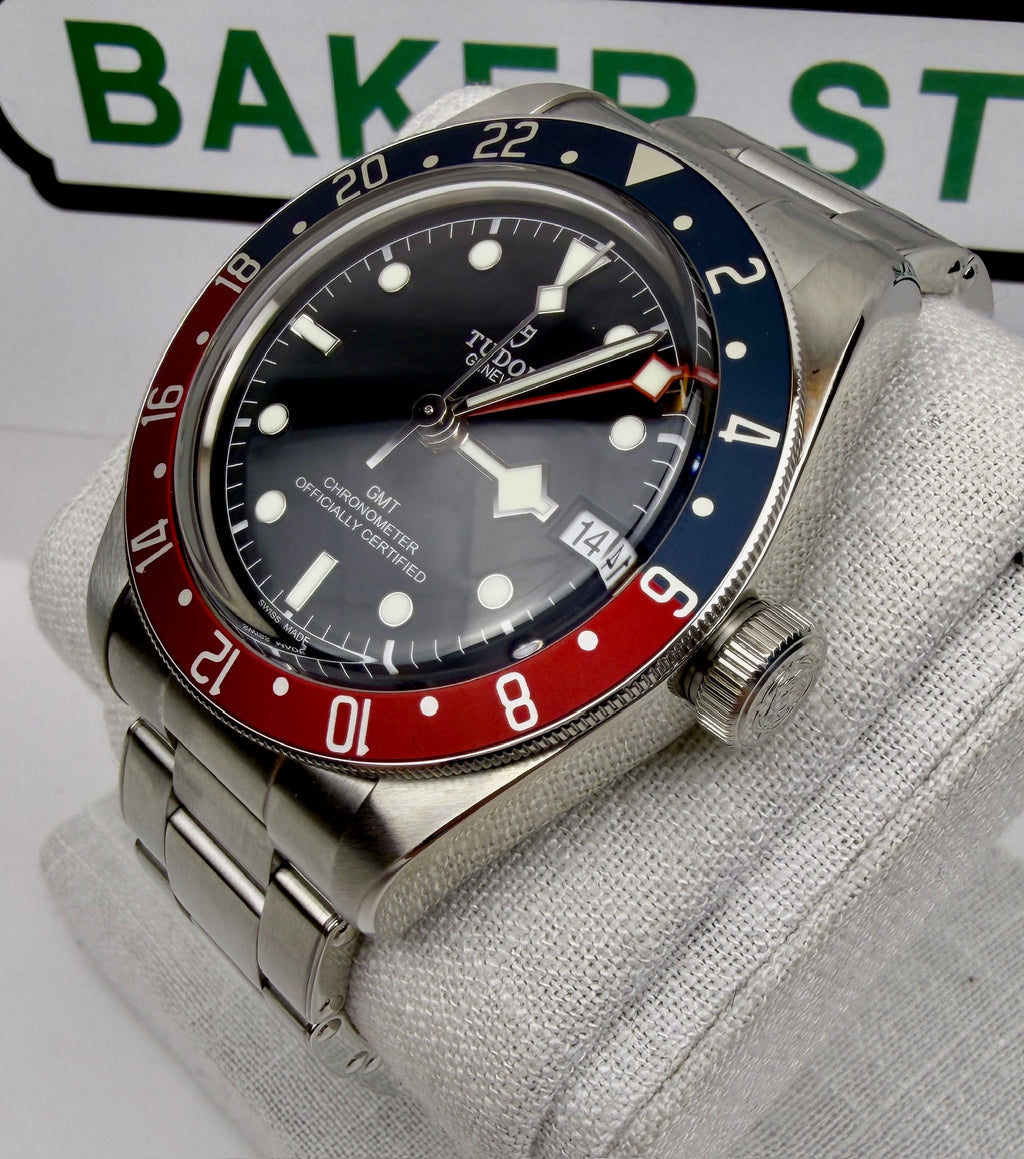 Case #297 — Tudor Black Bay GMT “Pepsi”  Ref. 79830RB