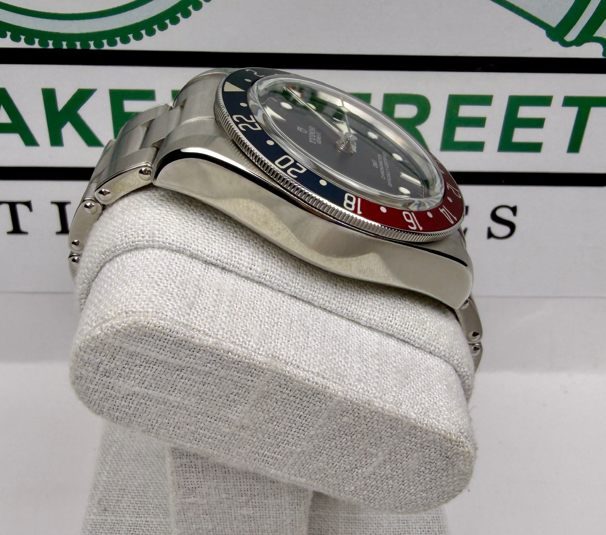 Case #297 — Tudor Black Bay GMT “Pepsi”  Ref. 79830RB