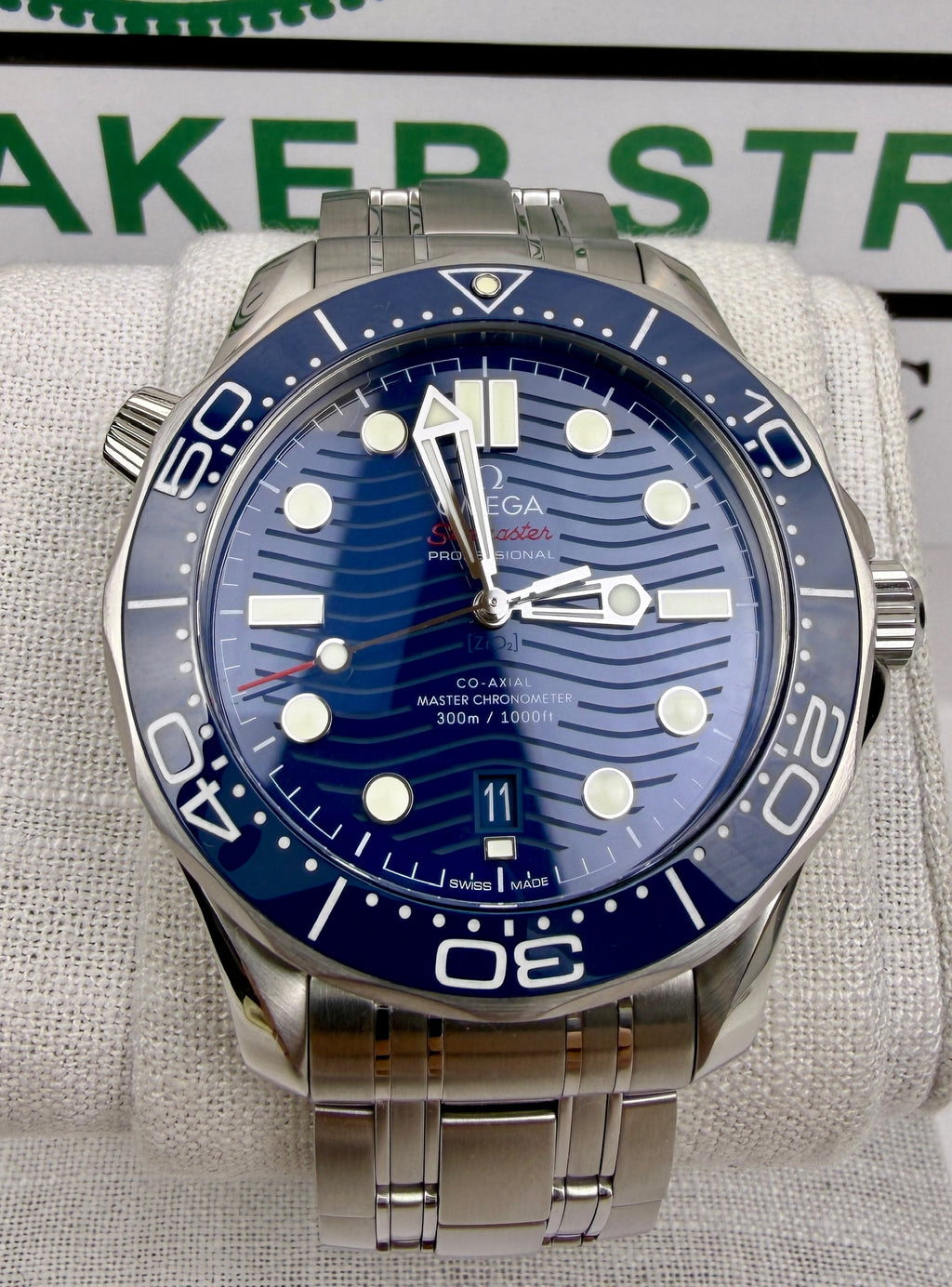 Case #298 — Omega Seamaster Diver 300M Blue  Ref. 210.30.42.20.03.001