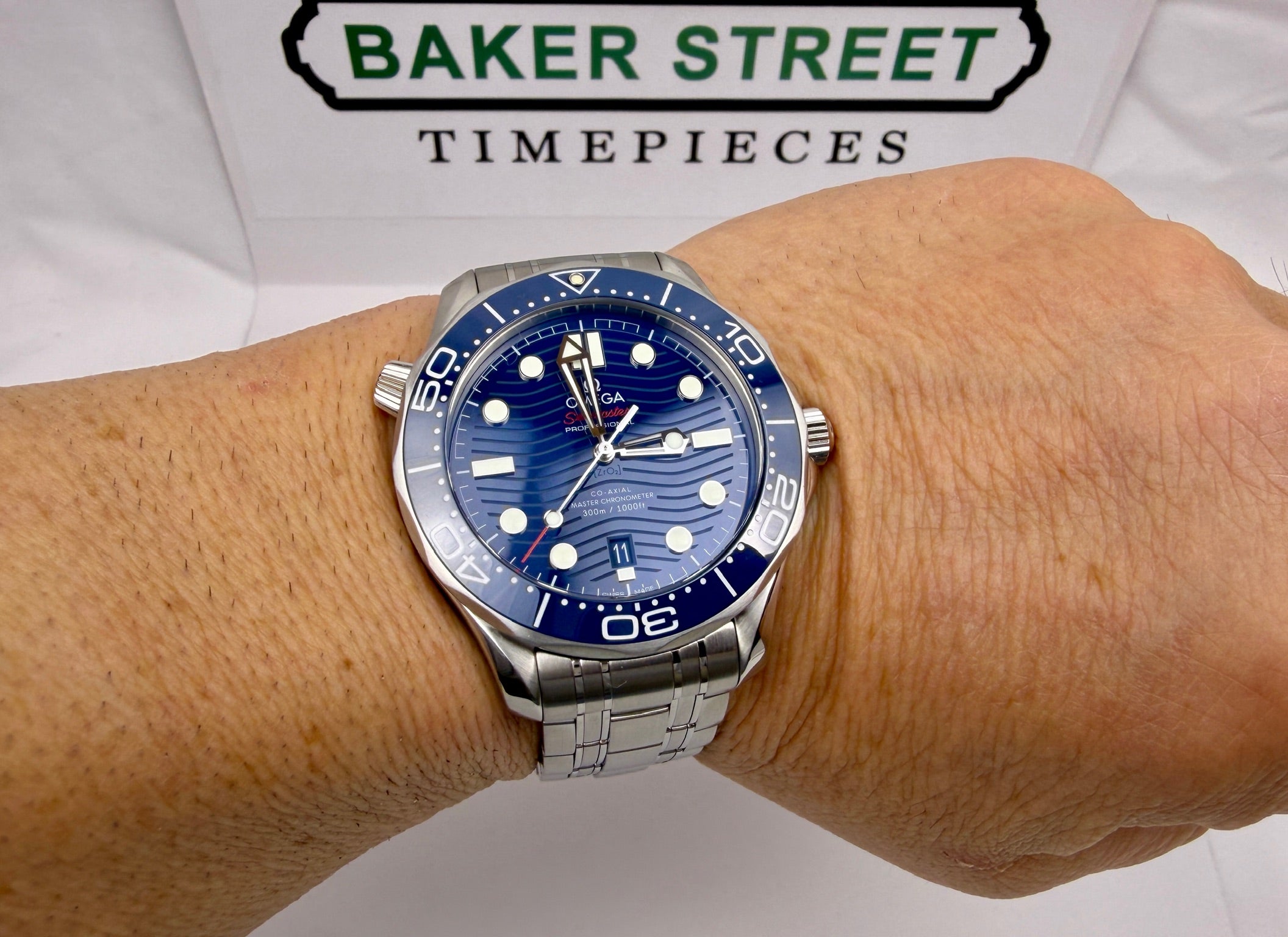 Case #298 — Omega Seamaster Diver 300M Blue  Ref. 210.30.42.20.03.001