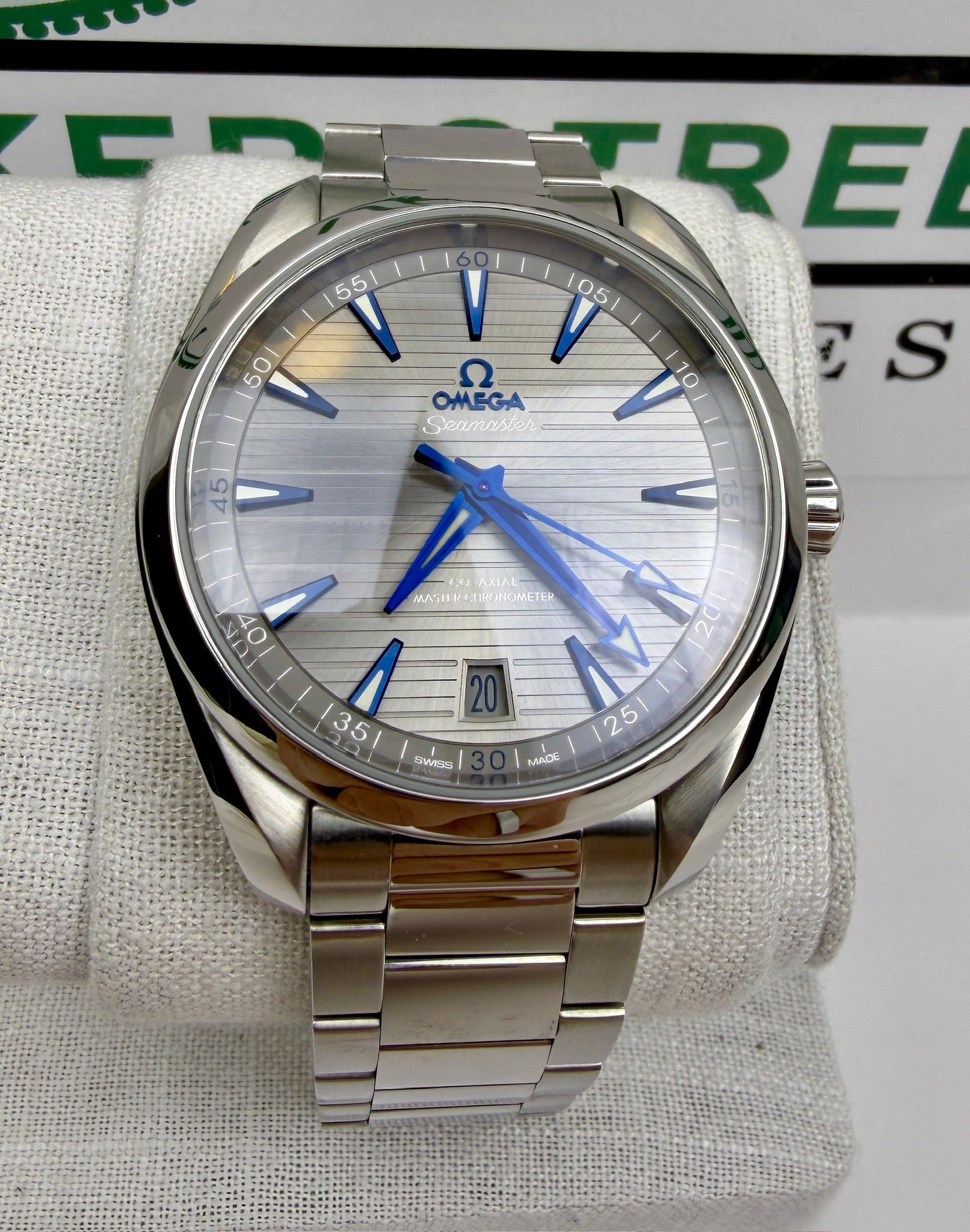 Case #300 — Omega Seamaster Aqua Terra 41mm Grey Dial  Ref. 220.10.41.21.06.001