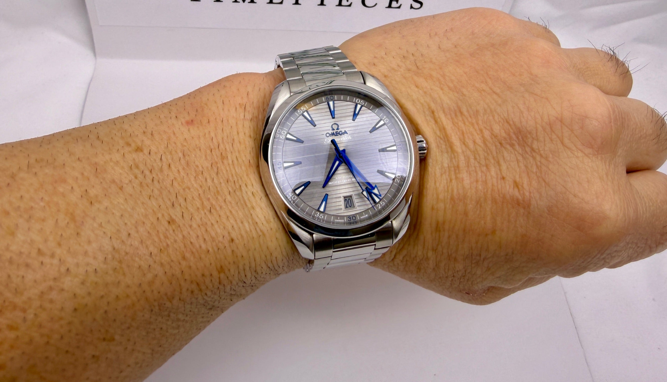 Case #300 — Omega Seamaster Aqua Terra 41mm Grey Dial  Ref. 220.10.41.21.06.001