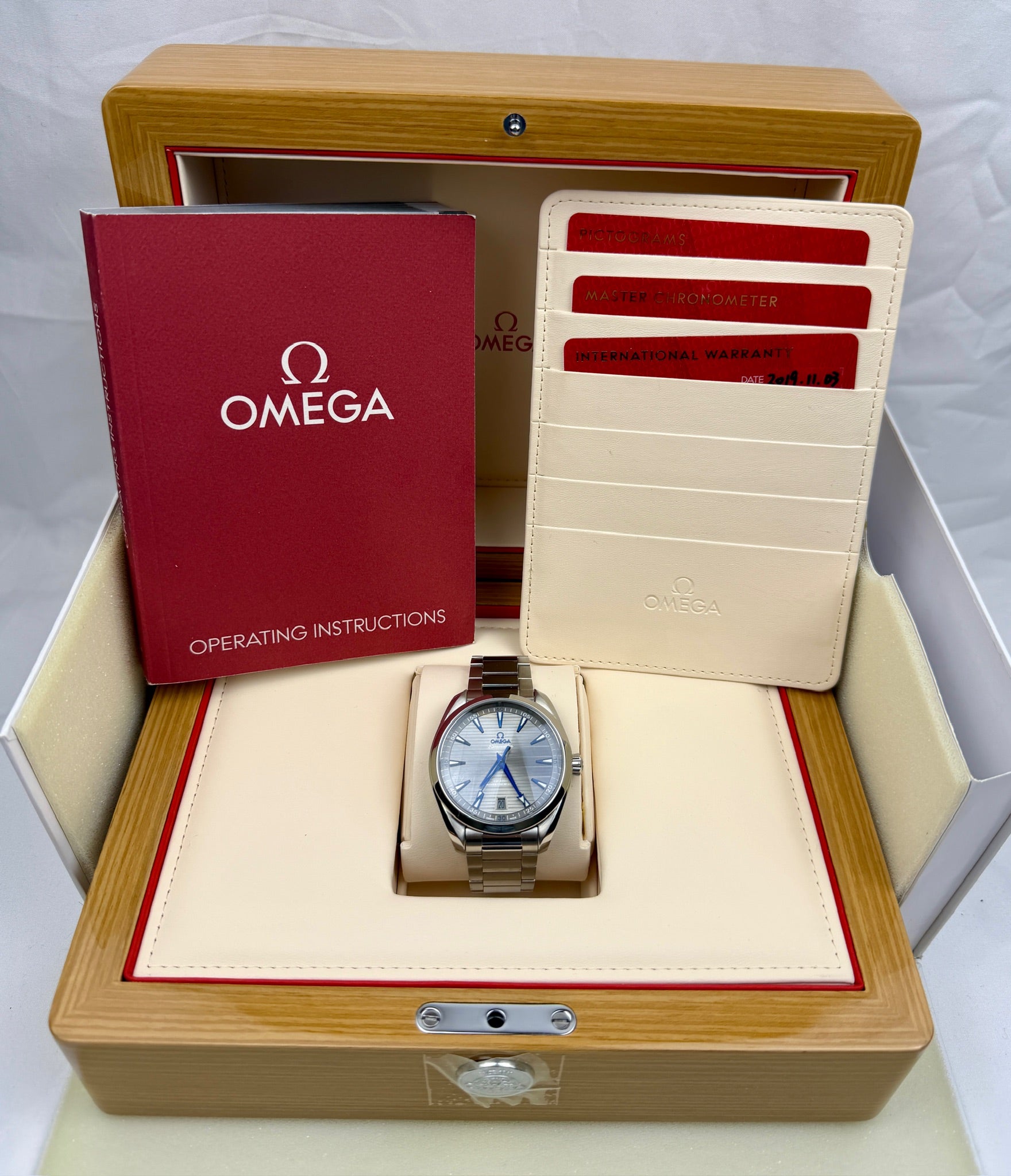 Case #300 — Omega Seamaster Aqua Terra 41mm Grey Dial  Ref. 220.10.41.21.06.001