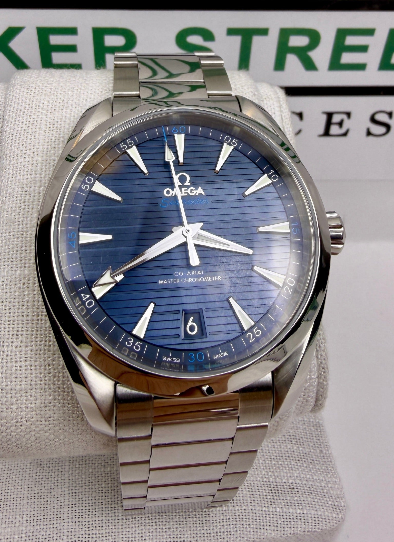 Case #302 — Omega Seamaster Aqua Terra 41mm Blue Dial  Ref. 220.10.41.21.03.001