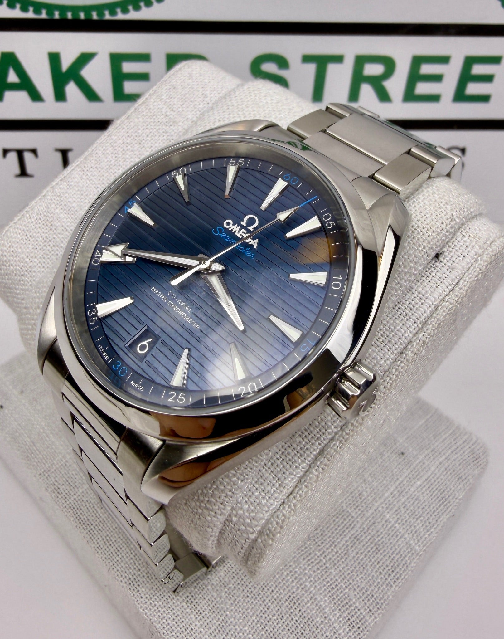 Case #302 — Omega Seamaster Aqua Terra 41mm Blue Dial  Ref. 220.10.41.21.03.001