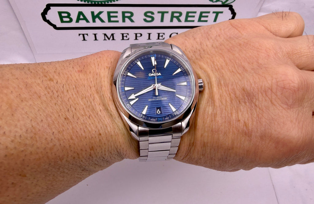 Case #302 — Omega Seamaster Aqua Terra 41mm Blue Dial  Ref. 220.10.41.21.03.001
