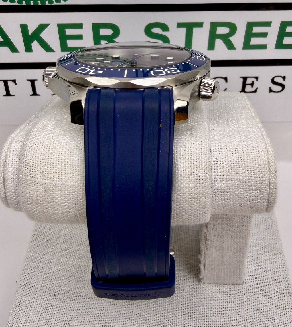 Case #303 — Omega Seamaster Diver 300M Grey Dial on Rubber  Ref. 210.32.42.20.06.001