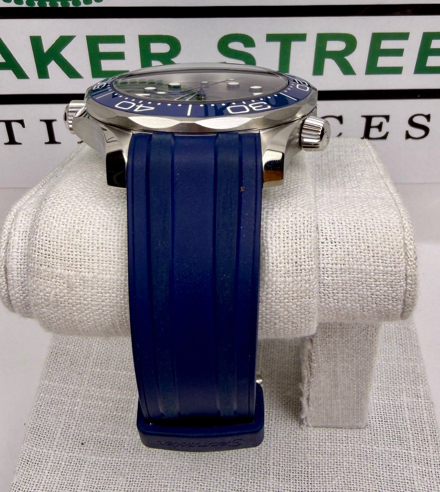 Case #303 — Omega Seamaster Diver 300M Grey Dial on Rubber  Ref. 210.32.42.20.06.001